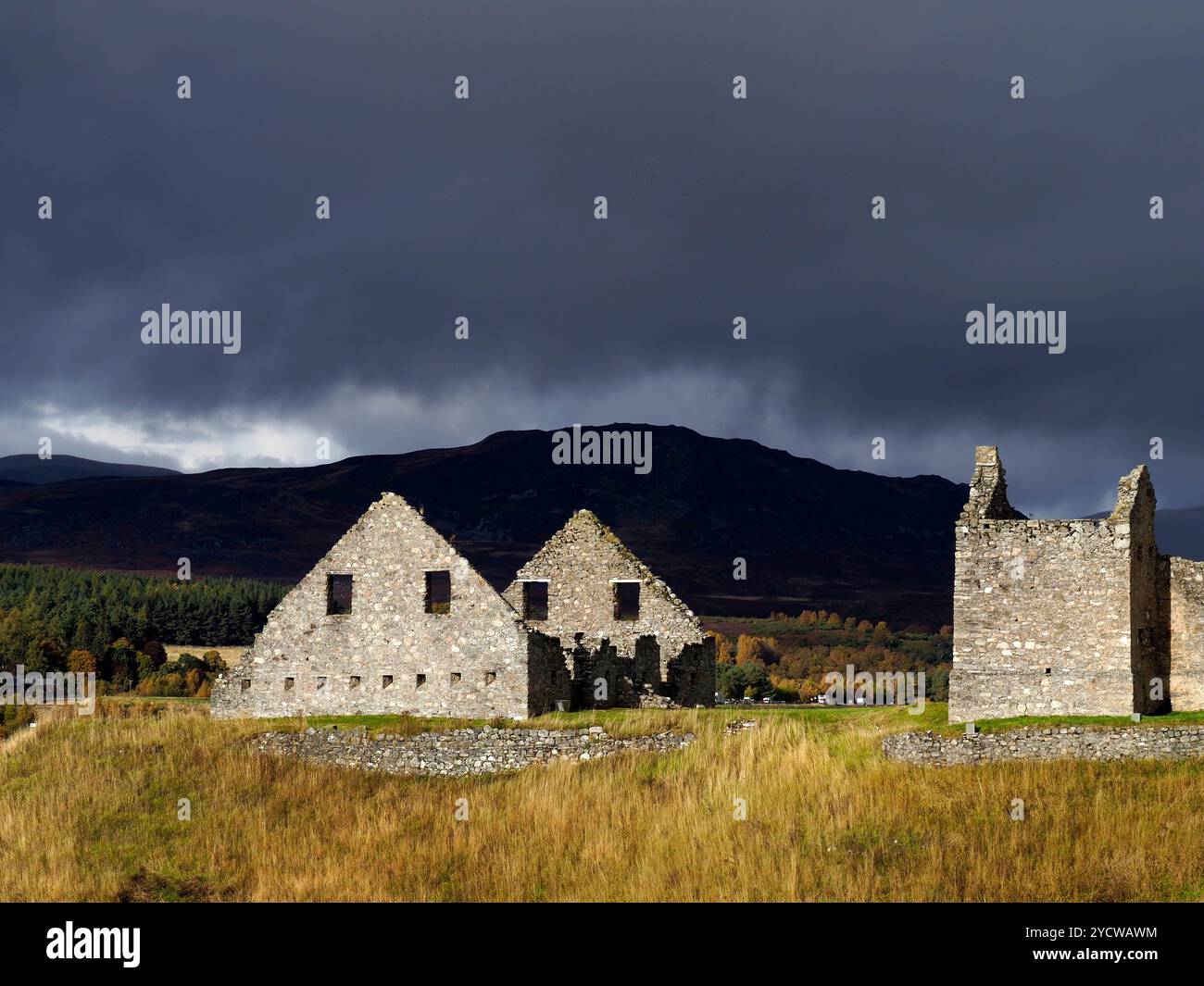 Caserne Ruthven, Kingussie, Scotland Banque D'Images