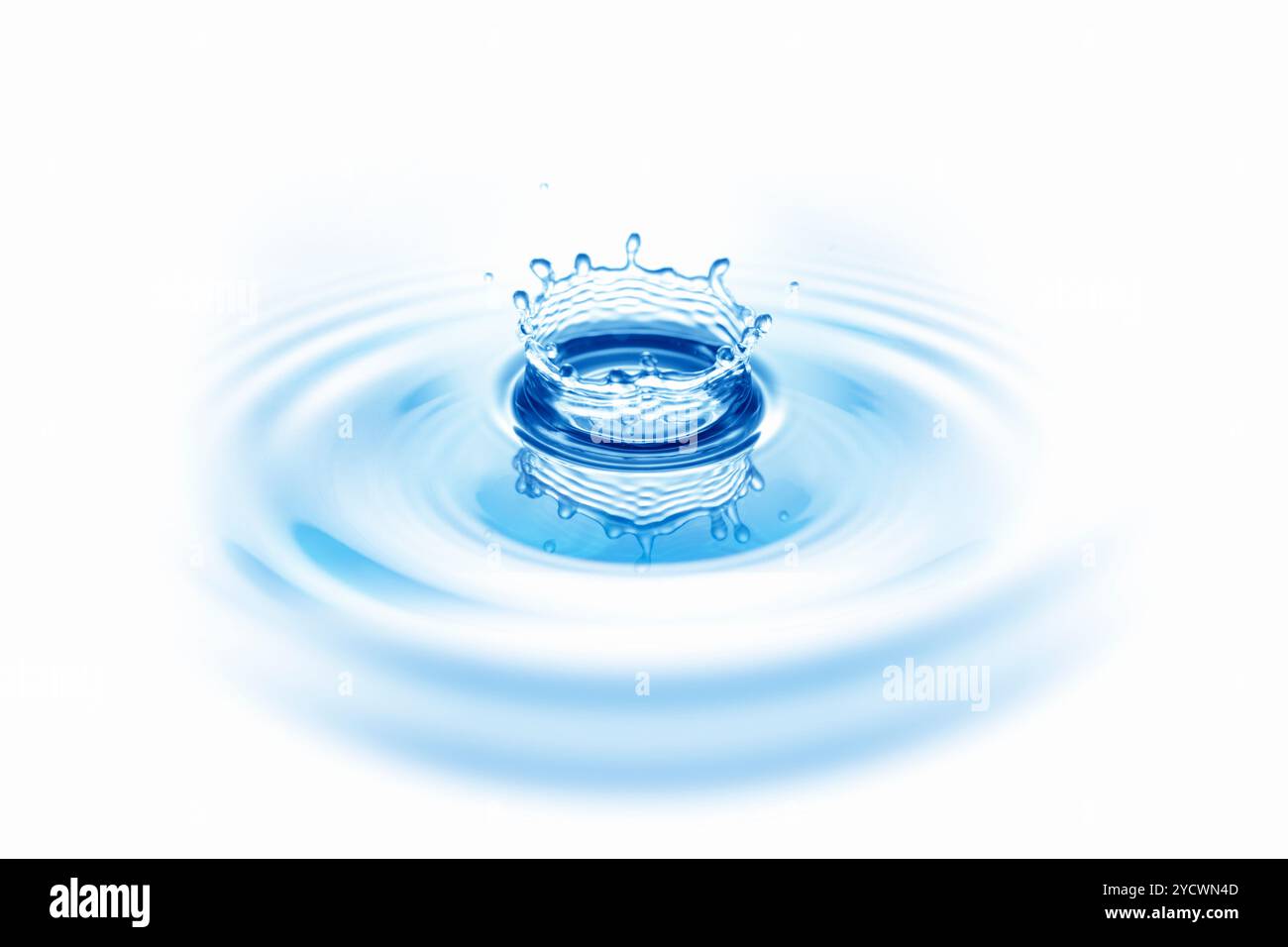 Gouttes d’eau Banque D'Images