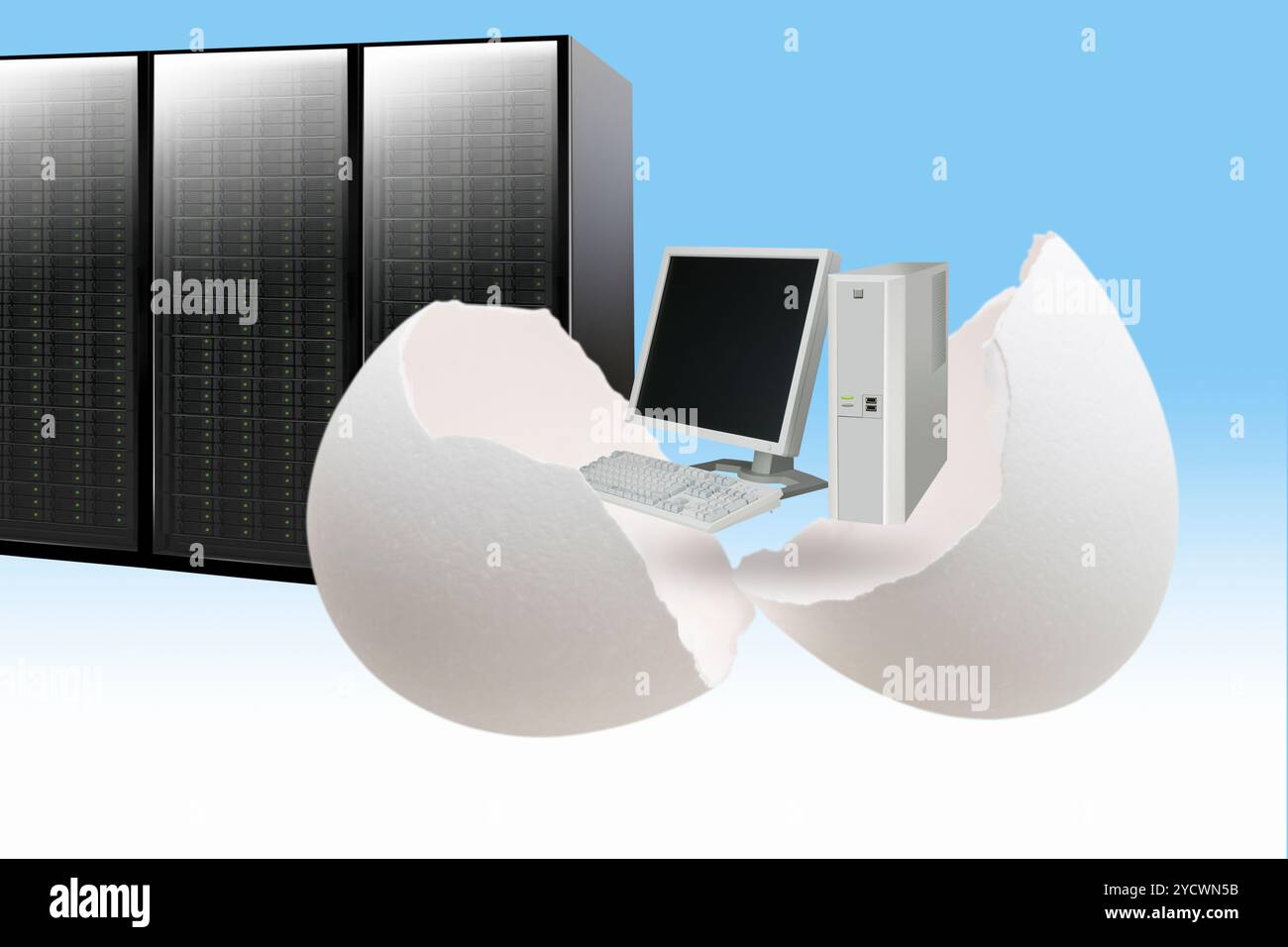 Ordinateur Banque D'Images