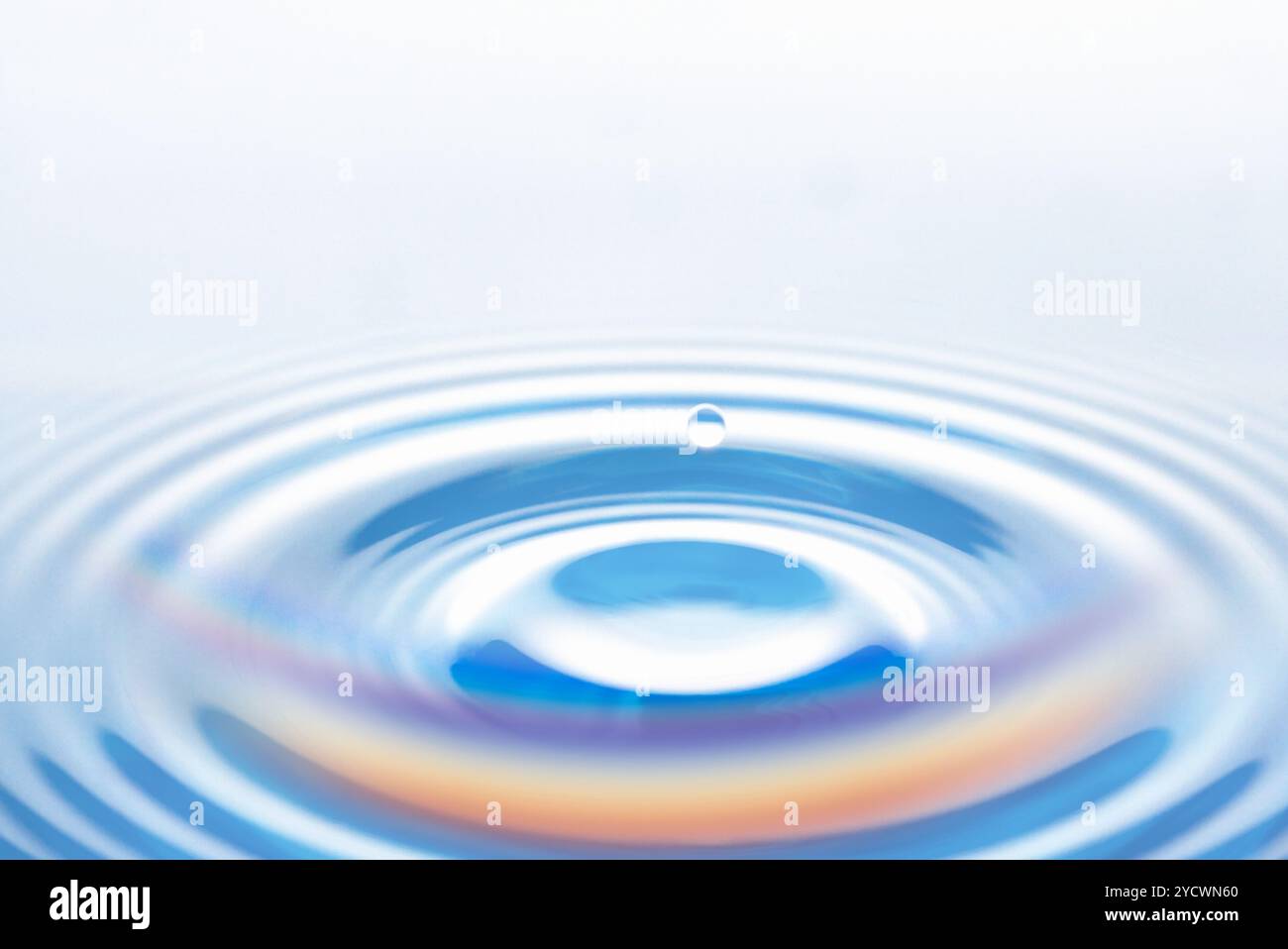 Gouttes d’eau Banque D'Images