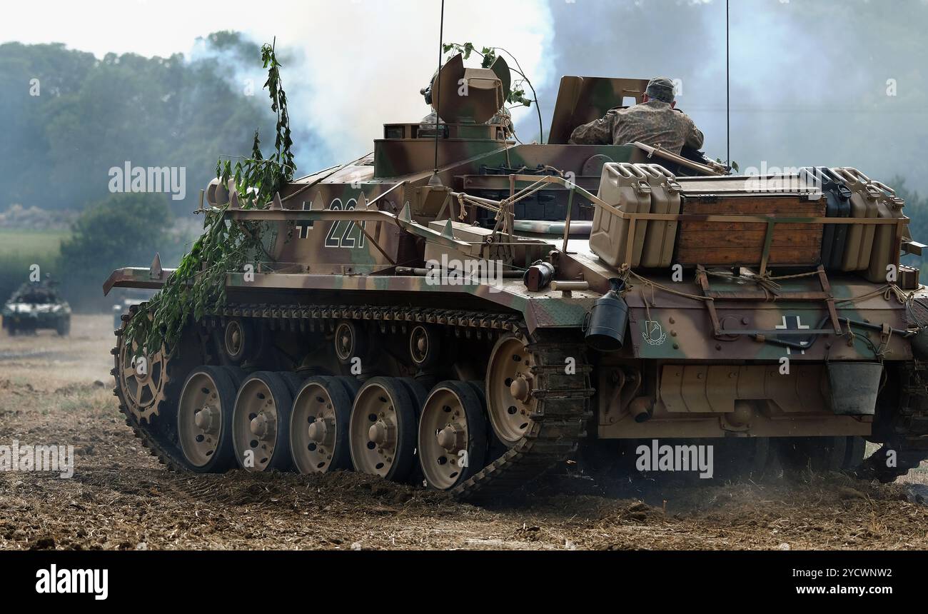Le Sturmgeschütz III était un canon d'assaut produit par l'Allemagne pendant la seconde Guerre mondiale Banque D'Images