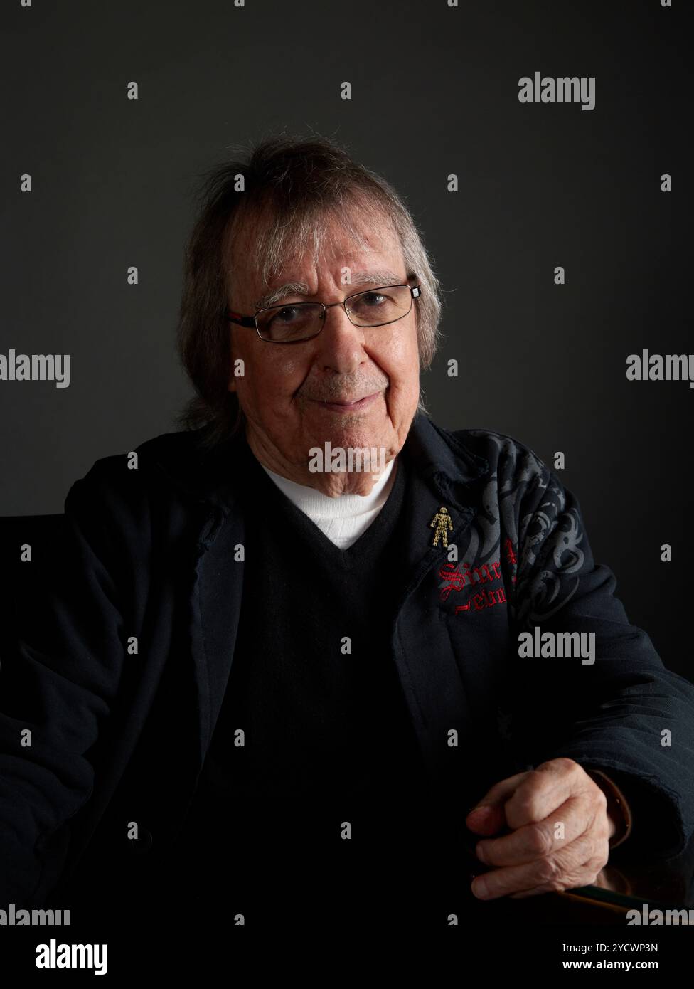 Bill Wyman au Oldie Literary Lunch 22/10/24 Banque D'Images