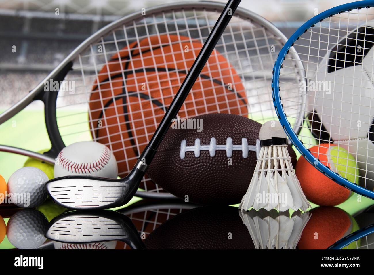 Groupe d'appareils de sport Banque D'Images