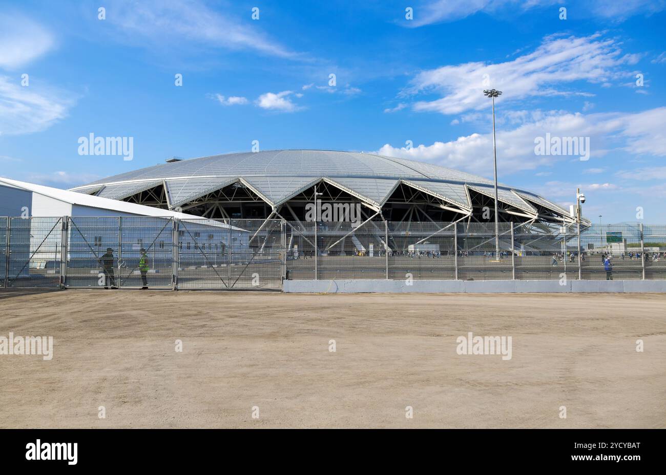 Stade de football Samara Arena Banque D'Images