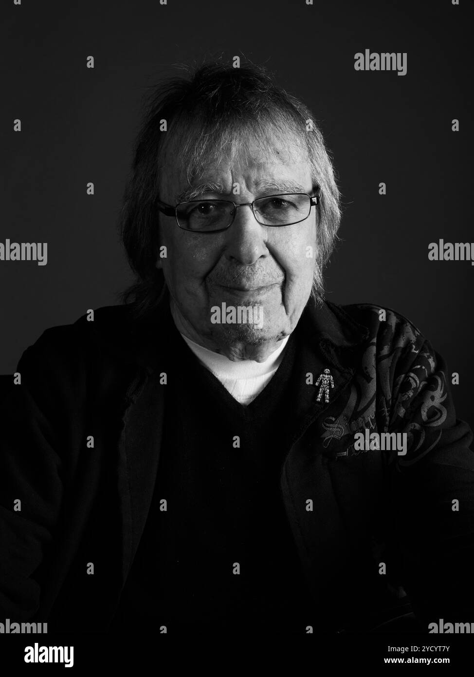 Bill Wyman au Oldie Literary Lunch 22/10/24 Banque D'Images