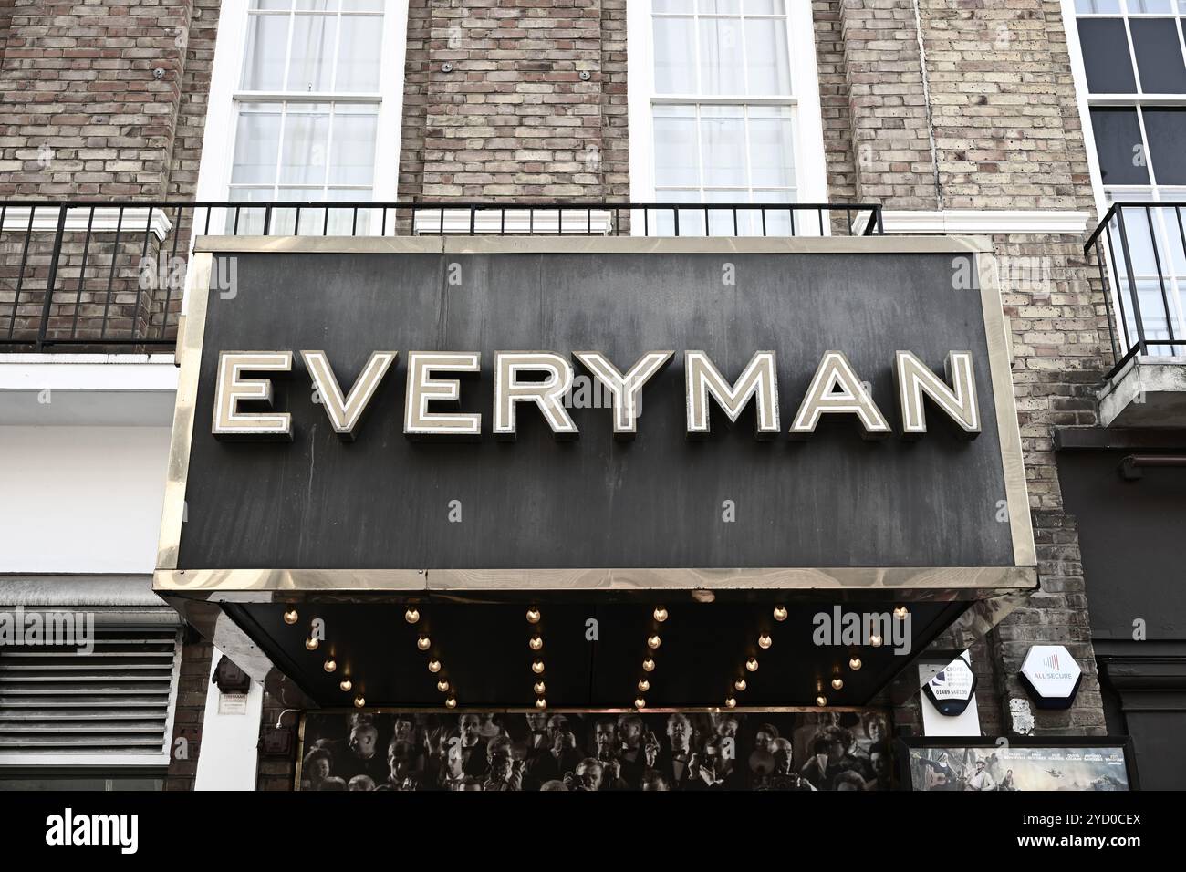 Everyman Cinema Baker Street Banque D'Images
