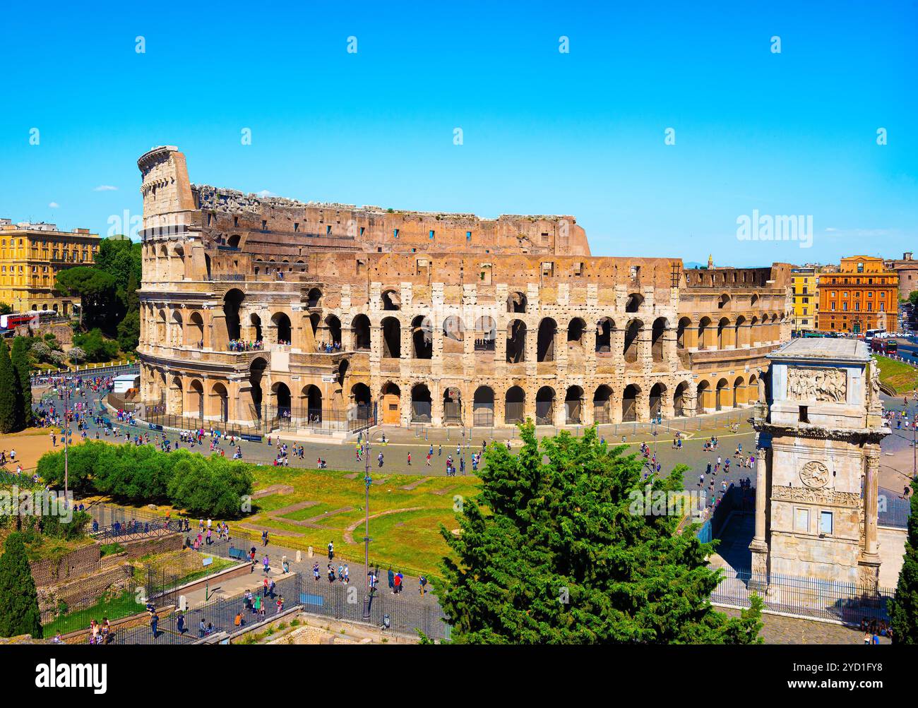 Colisée de Rome Banque D'Images
