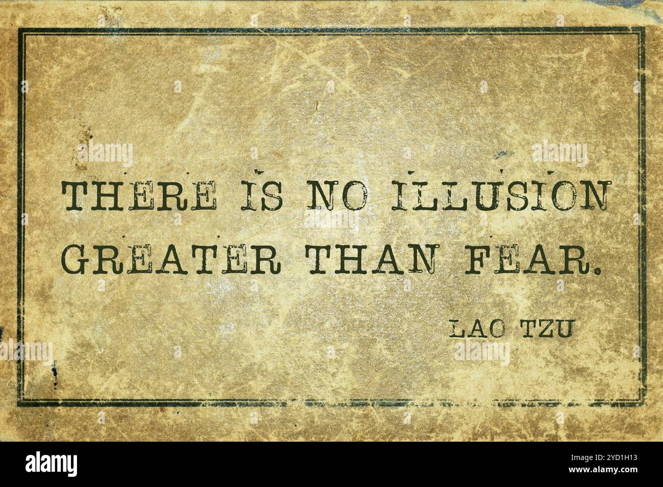 Illusion de peur LT Banque D'Images