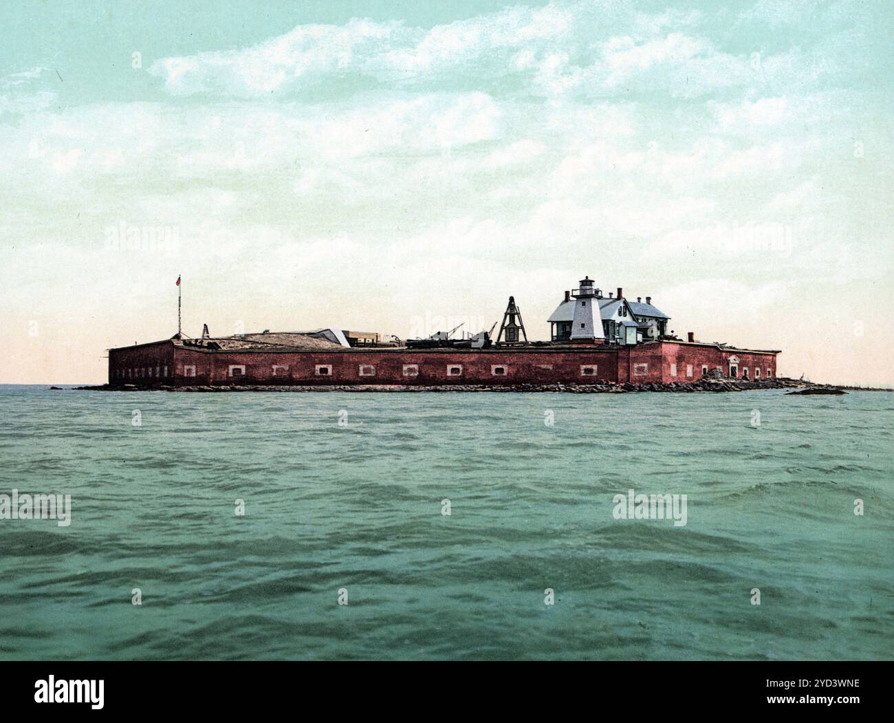 Fort Sumter, Charleston, Caroline du Sud, Vereinigte Staaten von Amerika, USA, digital restaurierte Reproduktion eines Originals aus dem 19. Jahrhundert, Aufnahmedatum nicht angegeben, États-Unis d'Amérique, reproduction numérisée d'un original du XIXe siècle, date d'enregistrement non indiquée Banque D'Images Fort Sumter, Charleston, Caroline du Sud, Vereinigte Staaten von Amerika, USA, digital restaurierte Reproduktion eines Originals aus dem 19. Jahrhundert, Aufnahmedatum nicht angegeben, États-Unis d'Amérique, reproduction numérisée d'un original du XIXe siècle, date d'enregistrement non indiquée Banque D'Images
