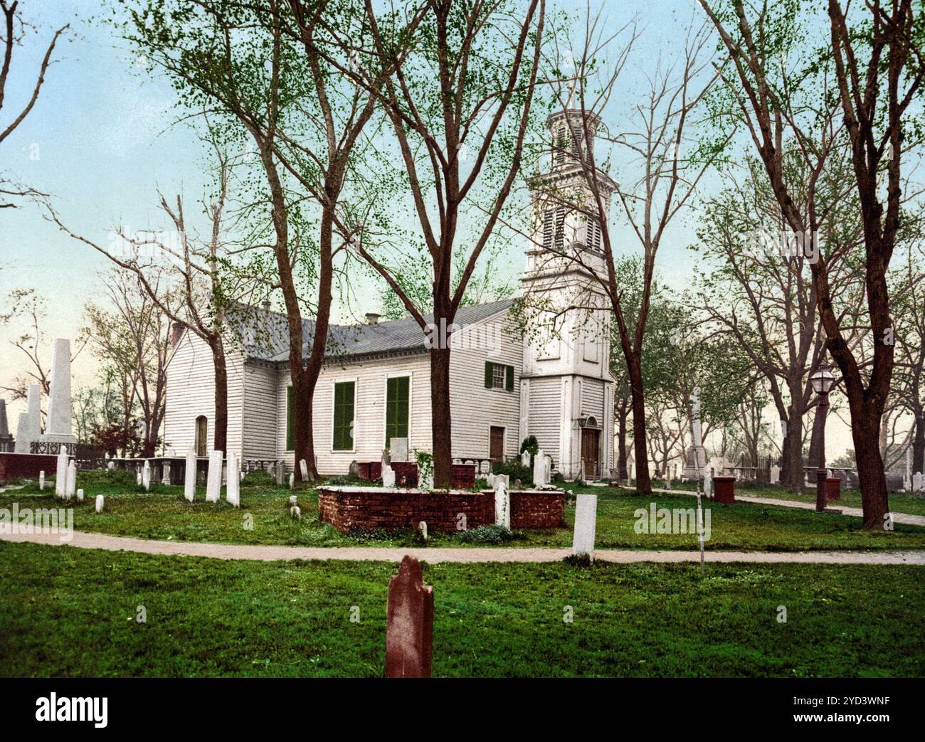 John's Church, Richmond, Virginia, Vereinigte Staaten von Amerika, USA, digital restaurierte Reproduktion eines Originals aus dem 19. Jahrhundert, Aufnahmedatum nicht angegeben, États-Unis d'Amérique, reproduction numérisée d'un original du XIXe siècle, date d'enregistrement non indiquée Banque D'Images John's Church, Richmond, Virginia, Vereinigte Staaten von Amerika, USA, digital restaurierte Reproduktion eines Originals aus dem 19. Jahrhundert, Aufnahmedatum nicht angegeben, États-Unis d'Amérique, reproduction numérisée d'un original du XIXe siècle, date d'enregistrement non indiquée Banque D'Images