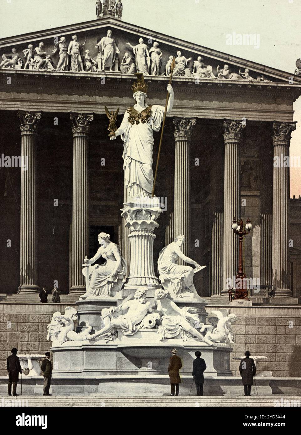 Wien. Minerva Brunnen, Österreich, digital restaurierte Reproduktion eines Originals aus dem 19. Jahrhundert, Aufnahmedatum nicht angegeben, Vienne. Minerva Brunnen, Autriche, reproduction restaurée numériquement à partir d'un original du XIXe siècle, date d'enregistrement non indiquée Banque D'Images Wien. Minerva Brunnen, Österreich, digital restaurierte Reproduktion eines Originals aus dem 19. Jahrhundert, Aufnahmedatum nicht angegeben, Vienne. Minerva Brunnen, Autriche, reproduction restaurée numériquement à partir d'un original du XIXe siècle, date d'enregistrement non indiquée Banque D'Images