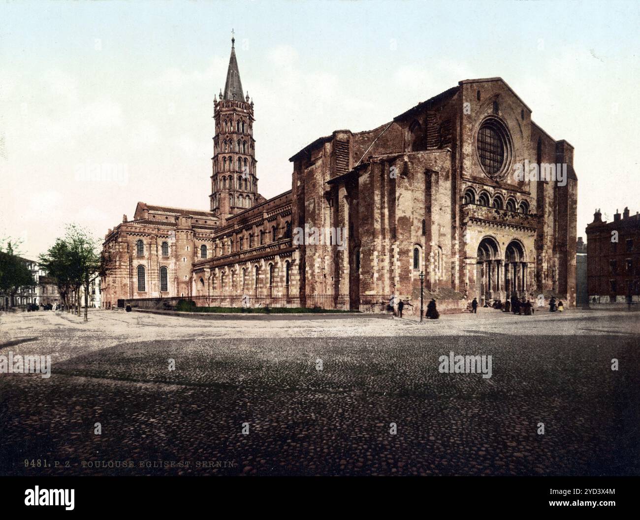 Toulouse. Sernin Kirche, Frankreich, digital restaurierte Reproduktion eines Originals aus dem 19. Jahrhundert, Aufnahmedatum nicht angegeben, Toulouse. Église de Sernin, France, reproduction restaurée numériquement à partir d'un original du XIXe siècle, date d'enregistrement non indiquée Banque D'Images Toulouse. Sernin Kirche, Frankreich, digital restaurierte Reproduktion eines Originals aus dem 19. Jahrhundert, Aufnahmedatum nicht angegeben, Toulouse. Église de Sernin, France, reproduction restaurée numériquement à partir d'un original du XIXe siècle, date d'enregistrement non indiquée Banque D'Images