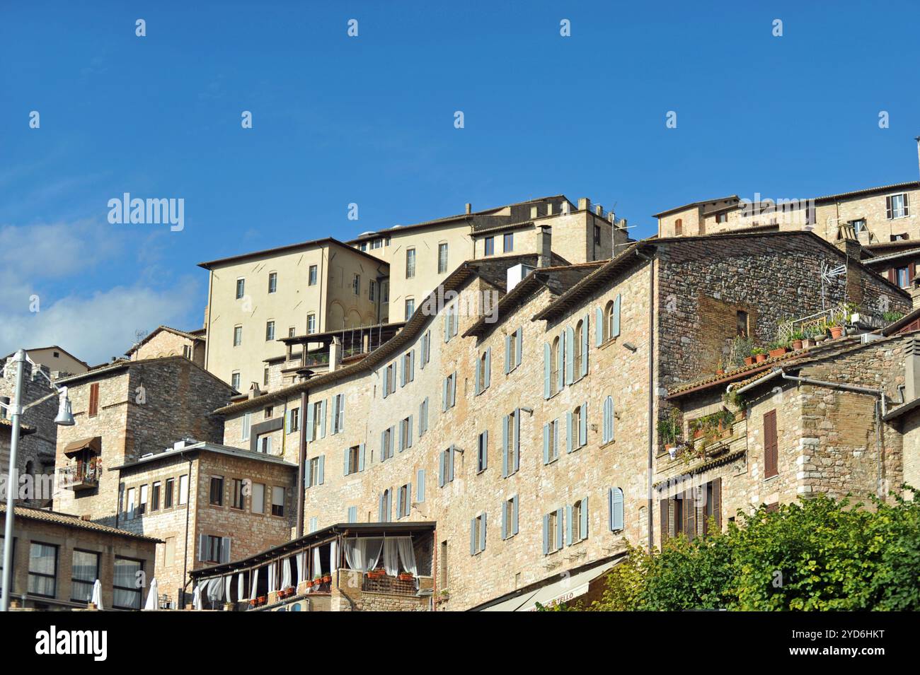Assise, en Italie Banque D'Images