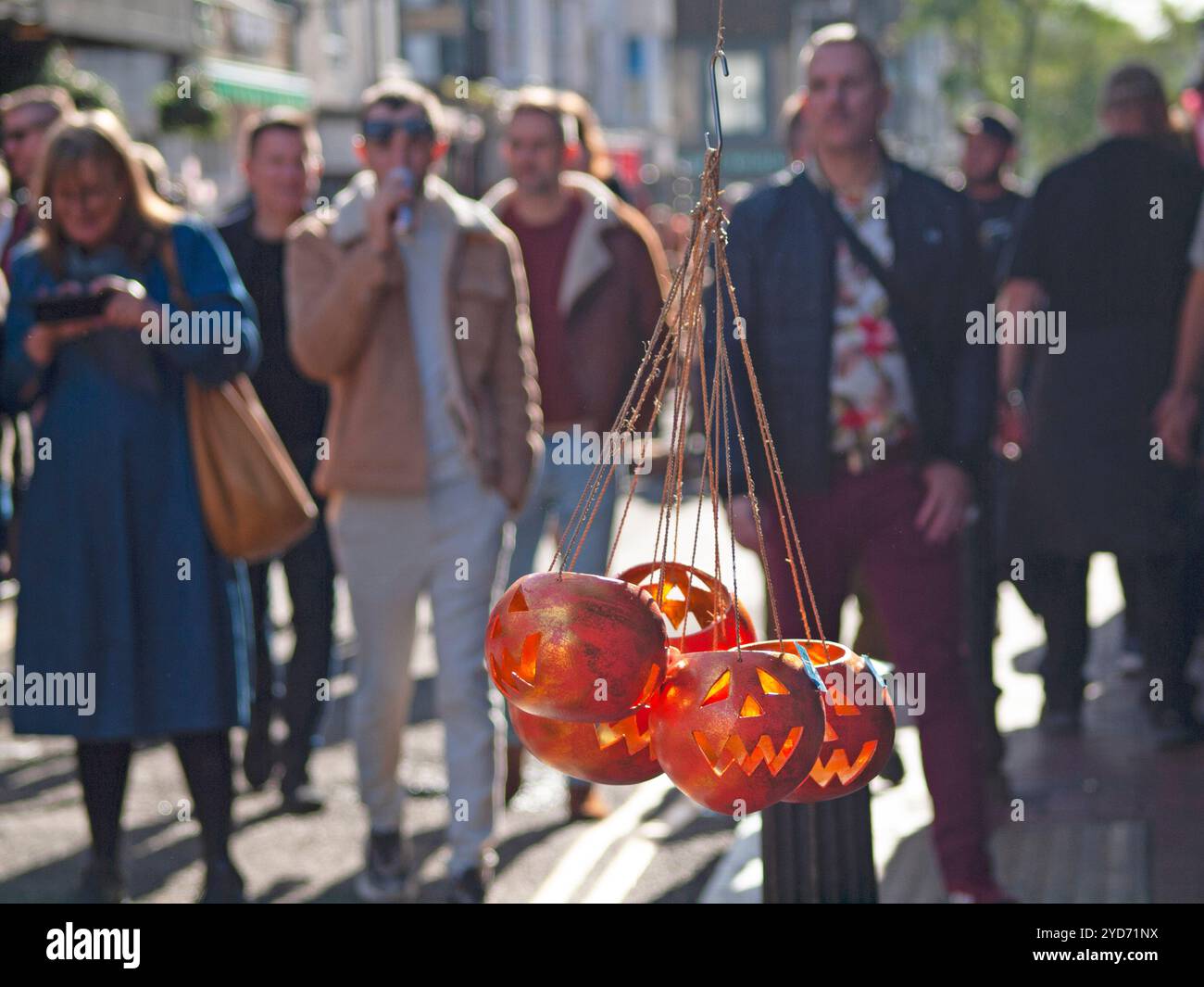 Halloween dans le centre de Brighton, Angleterre Banque D'Images