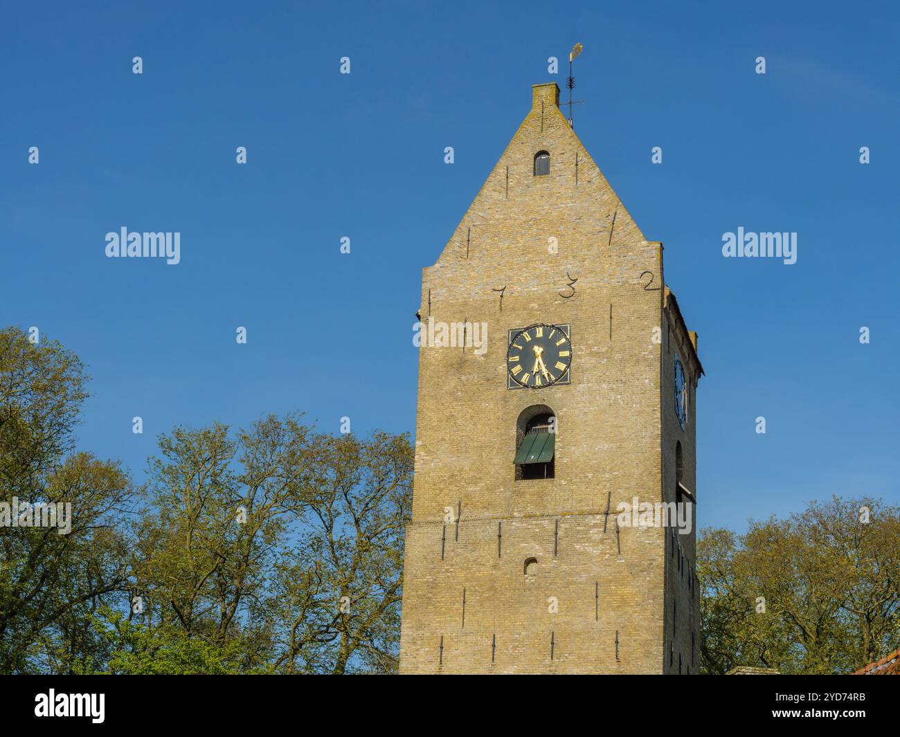 Île d'Ameland aux pays-bas Banque D'Images