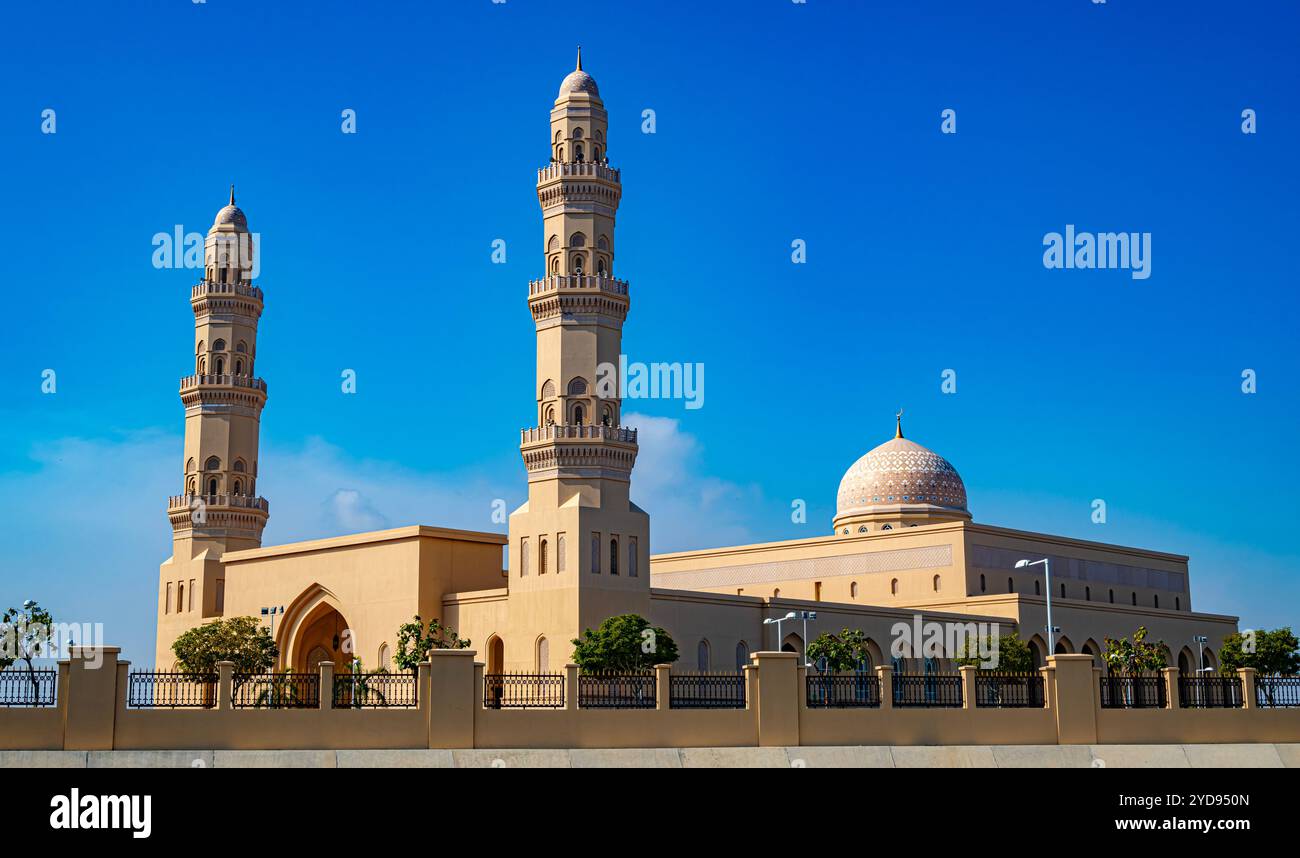 Mosquée du Sultan Qaboos à as Suwayq Banque D'Images