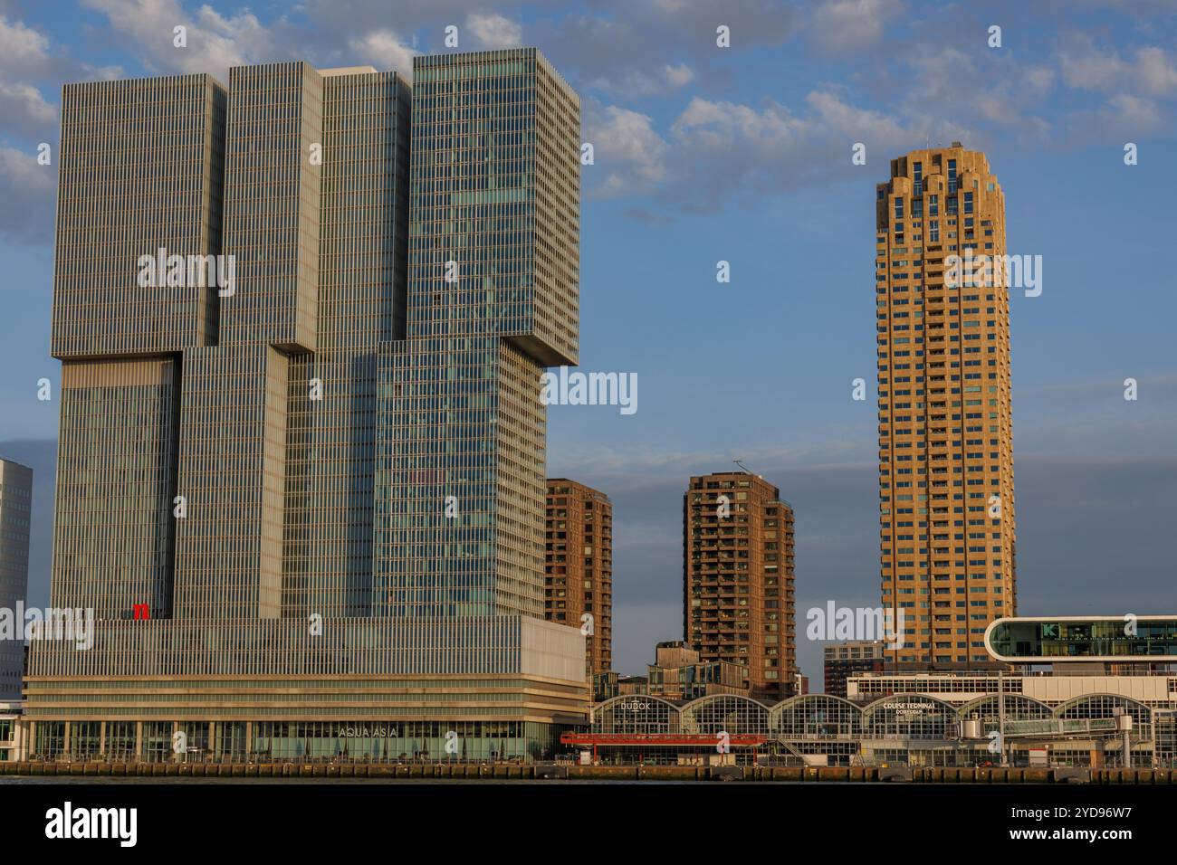 Rotterdam en mer du Nord aux pays-bas Banque D'Images