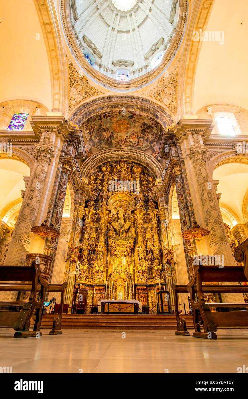 Iglesia del Salvador (Église de San Salvador), Iglesia Colegial del Divino Salvador (Église du Divin Sauveur, Plaza del Salvador, Séville, espagne. Banque D'Images