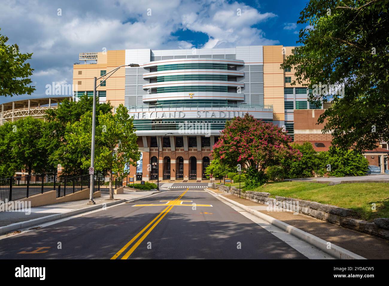 Une université publique de recherche sur les concessions foncières à Knoxville, Tennessee Banque D'Images