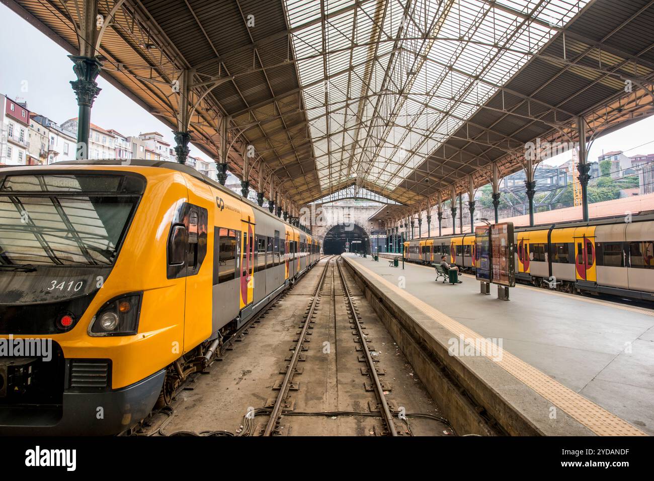 Gare de Saint Benoît (Estacao de Sao Bento). Porto, Portugal. Banque D'Images