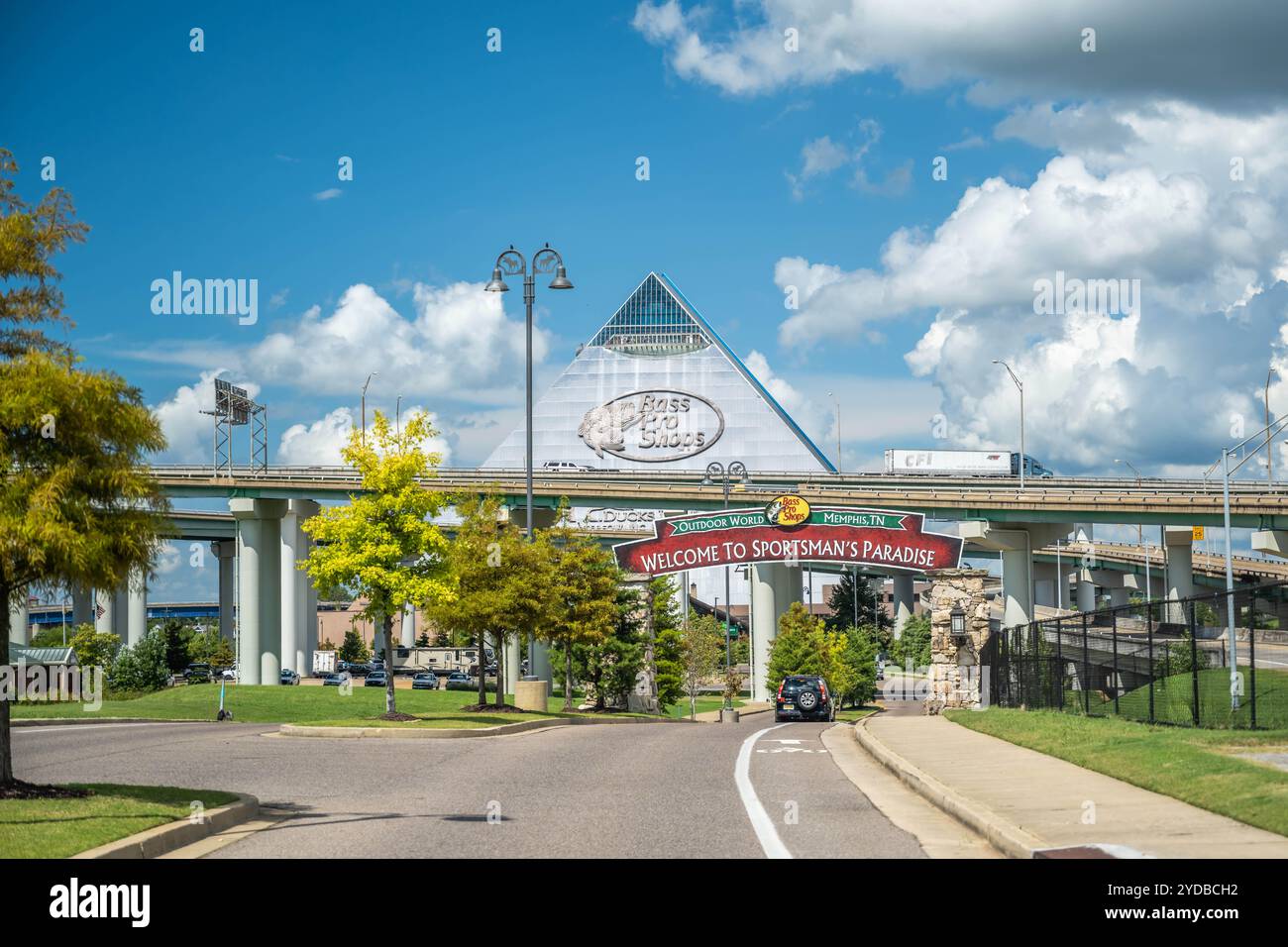 A Bass Pro Shops à Memphis, Tennessee Banque D'Images