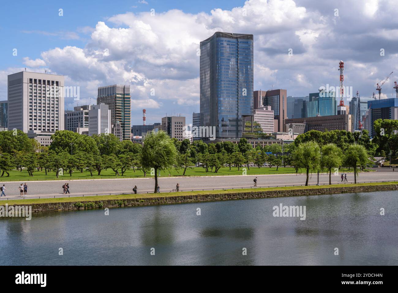 Il s'agit du Marunouchi Business Park, l'un des principaux quartiers financiers du centre-ville le 16 juin 2023 à Tokyo, au Japon Banque D'Images