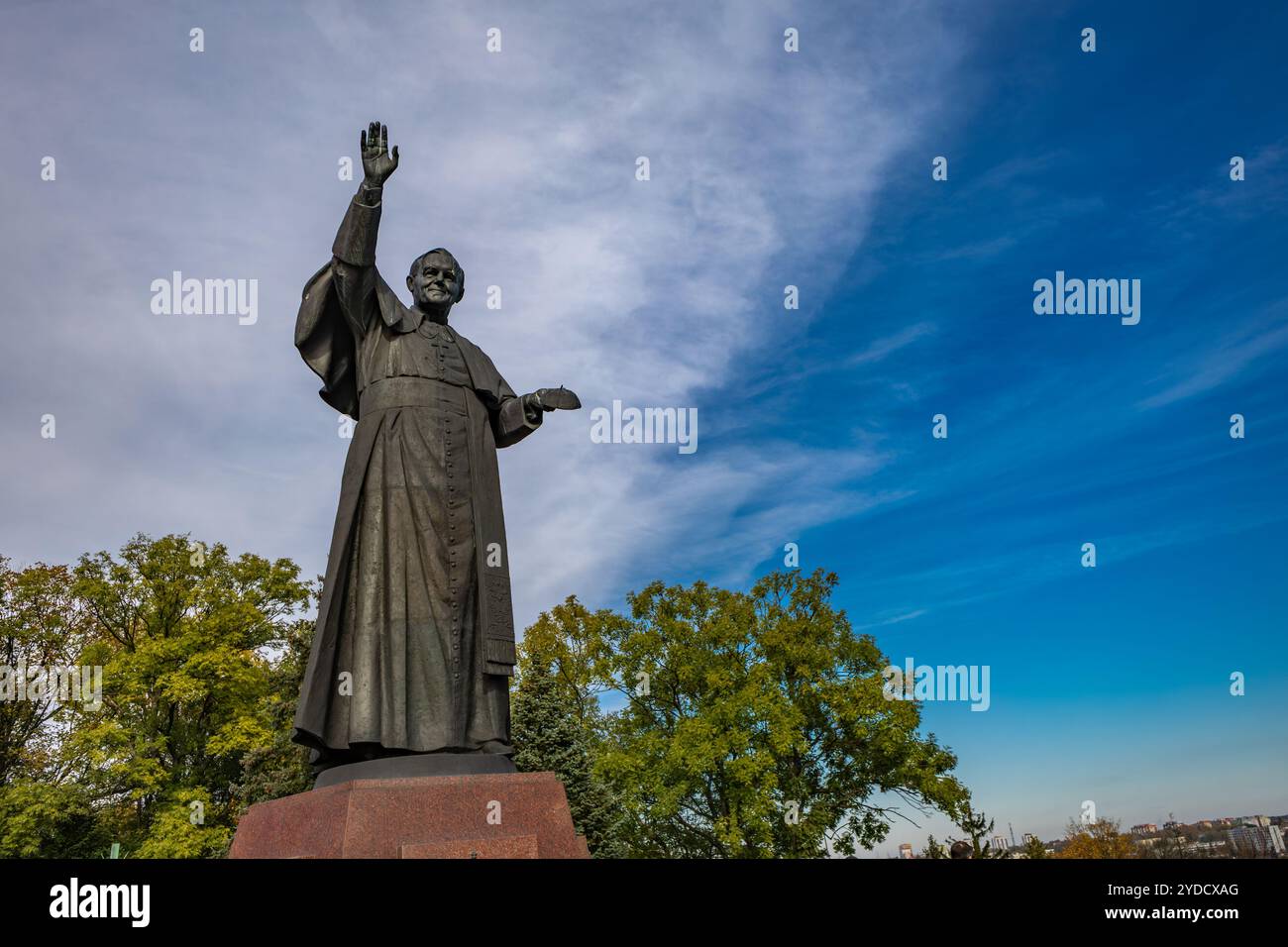 Monastère dédié à la Bienheureuse Vierge Marie à Częstochowa, image de notre-Dame de Czestochowa en automne Banque D'Images