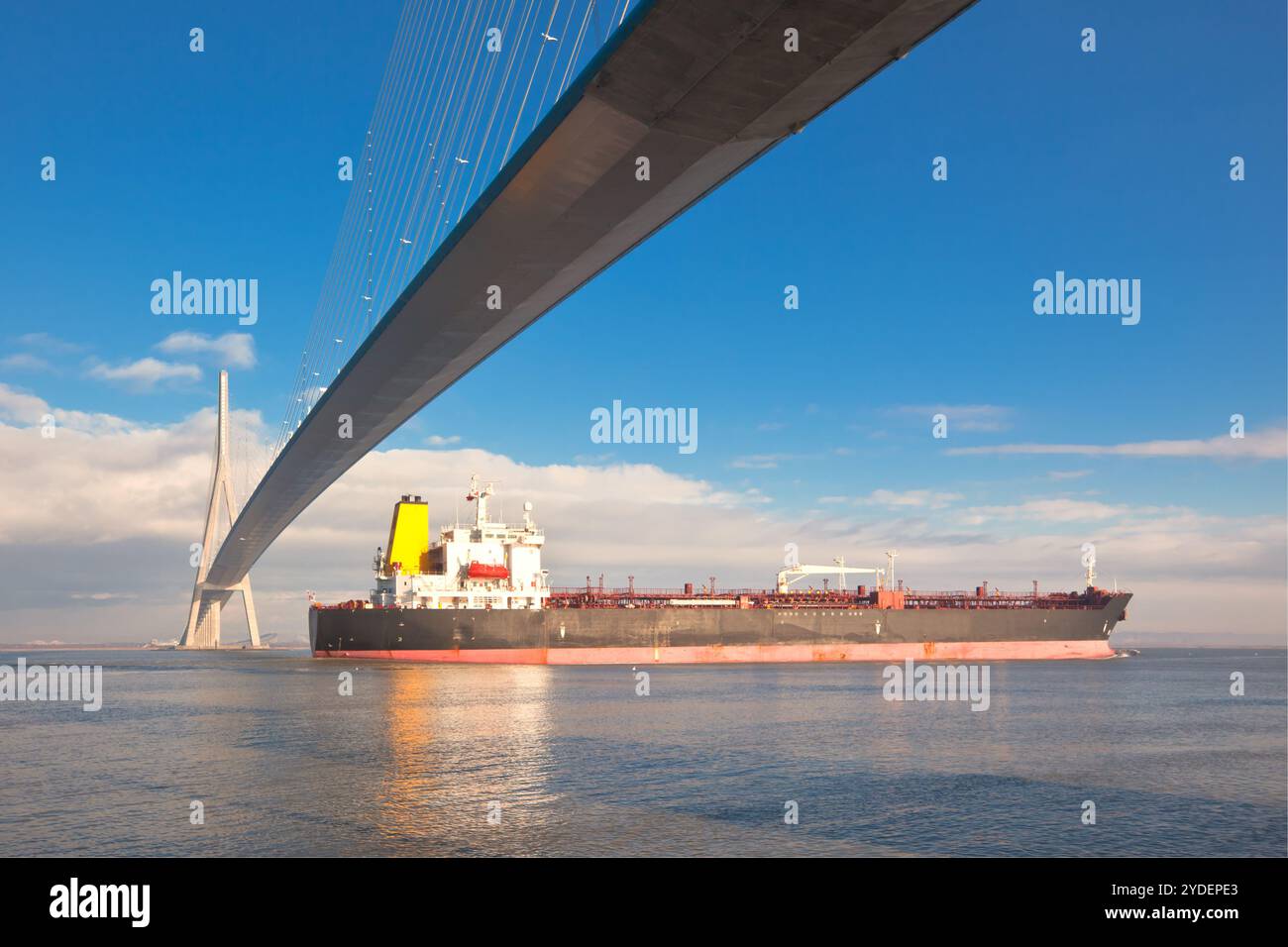 Pont de Normandie (Pont de Normandie, France) Banque D'Images