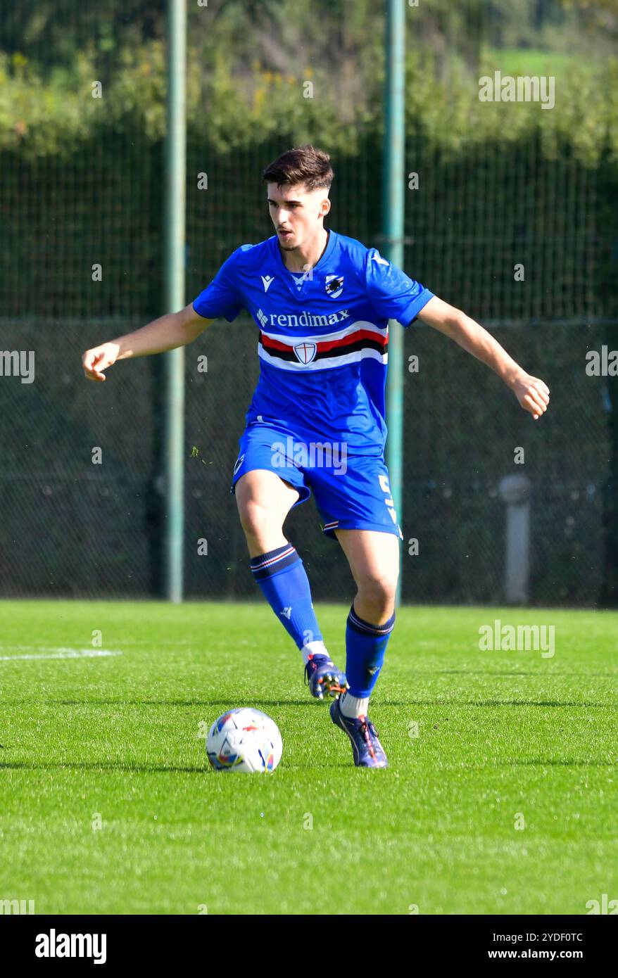 Leon Zeqiraj de Sampdoria U20 - Lazio U20 vs Sampdoria U20 9ème jour du Championnat Italien de Football Primavera 1 au stade Mirko Fersini le 26 octobre 2024 à Formello - Rome, Italie crédit : Roberto Bettacchi Photography/Alamy Live News Banque D'Images