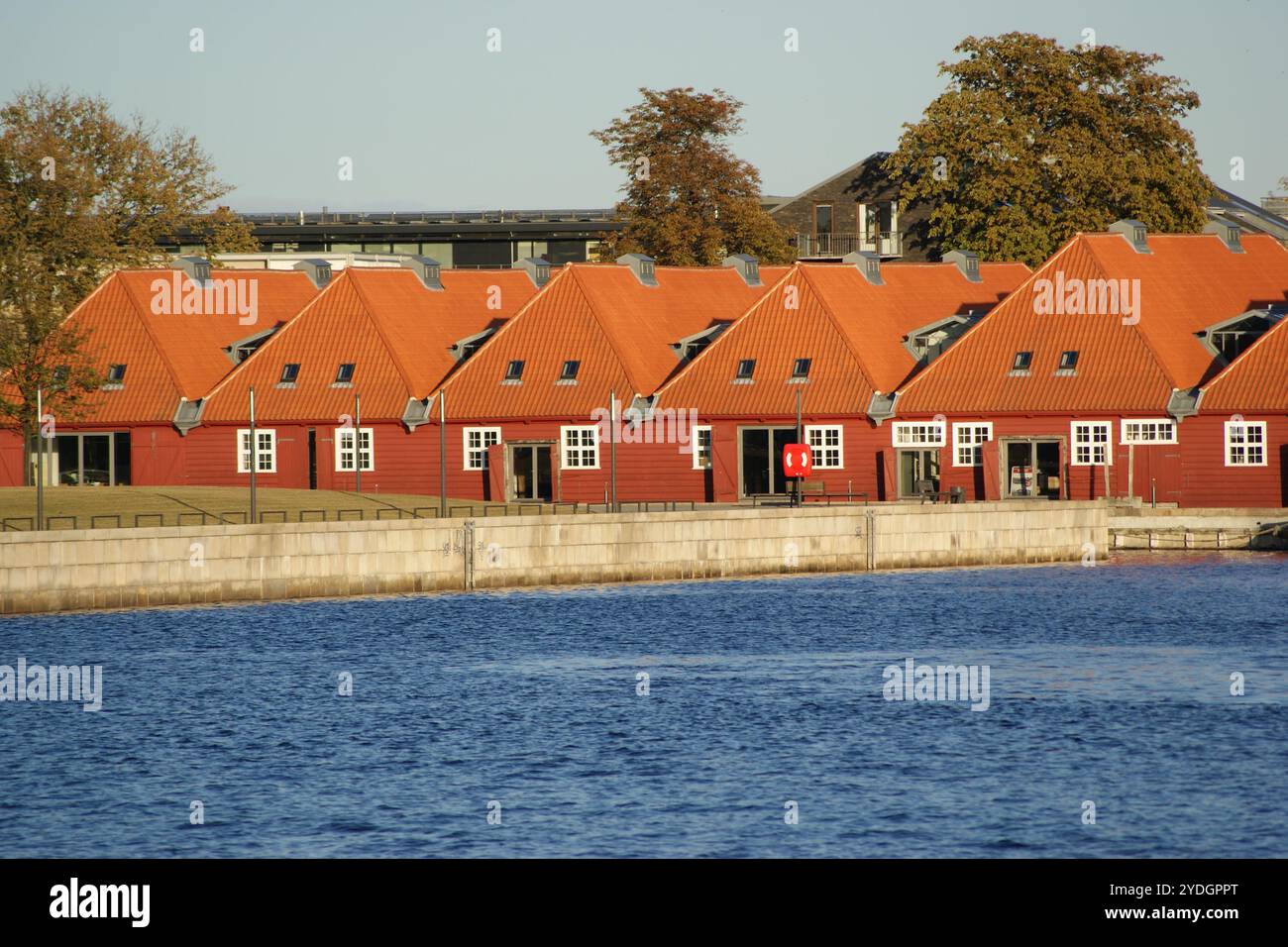 Merveilleux joyaux architecturaux de Copenhague Banque D'Images