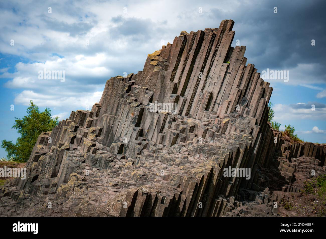 panská skála colonnes de basalte volcanique Banque D'Images