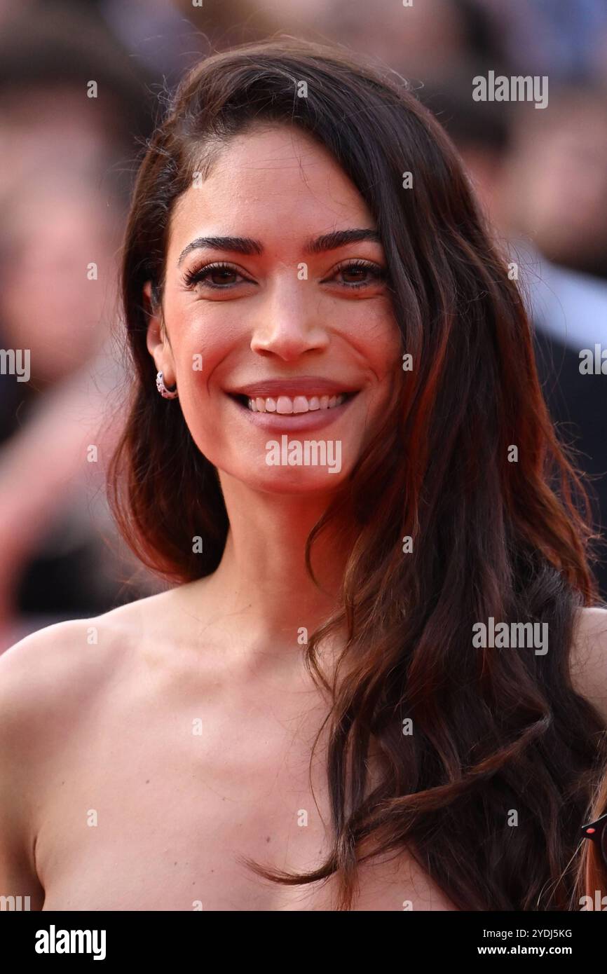 19ème Festival du film de Rome Elodie Di Patrizi lors du 19ème Festival du film de Rome à l'Auditorium Parco Della Musica le 26 octobre 2024 à Rome, Italie Imago-images/Emmefoto Copyright : xImago-images/Emmefotox Banque D'Images