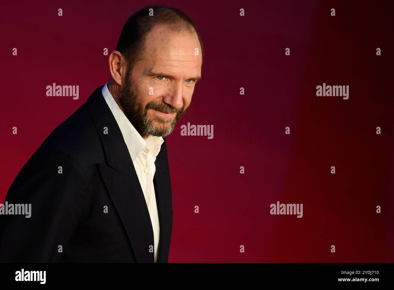 Rome, Italie. 26 octobre 2024. Ralph Fiennes assiste au tapis rouge 'Conclave' lors du 19ème Festival du film de Rome à l'Auditorium Parco della Musica à Rome (Italie), le 26 octobre 2024. Crédit : Insidefoto di andrea staccioli/Alamy Live News Banque D'Images