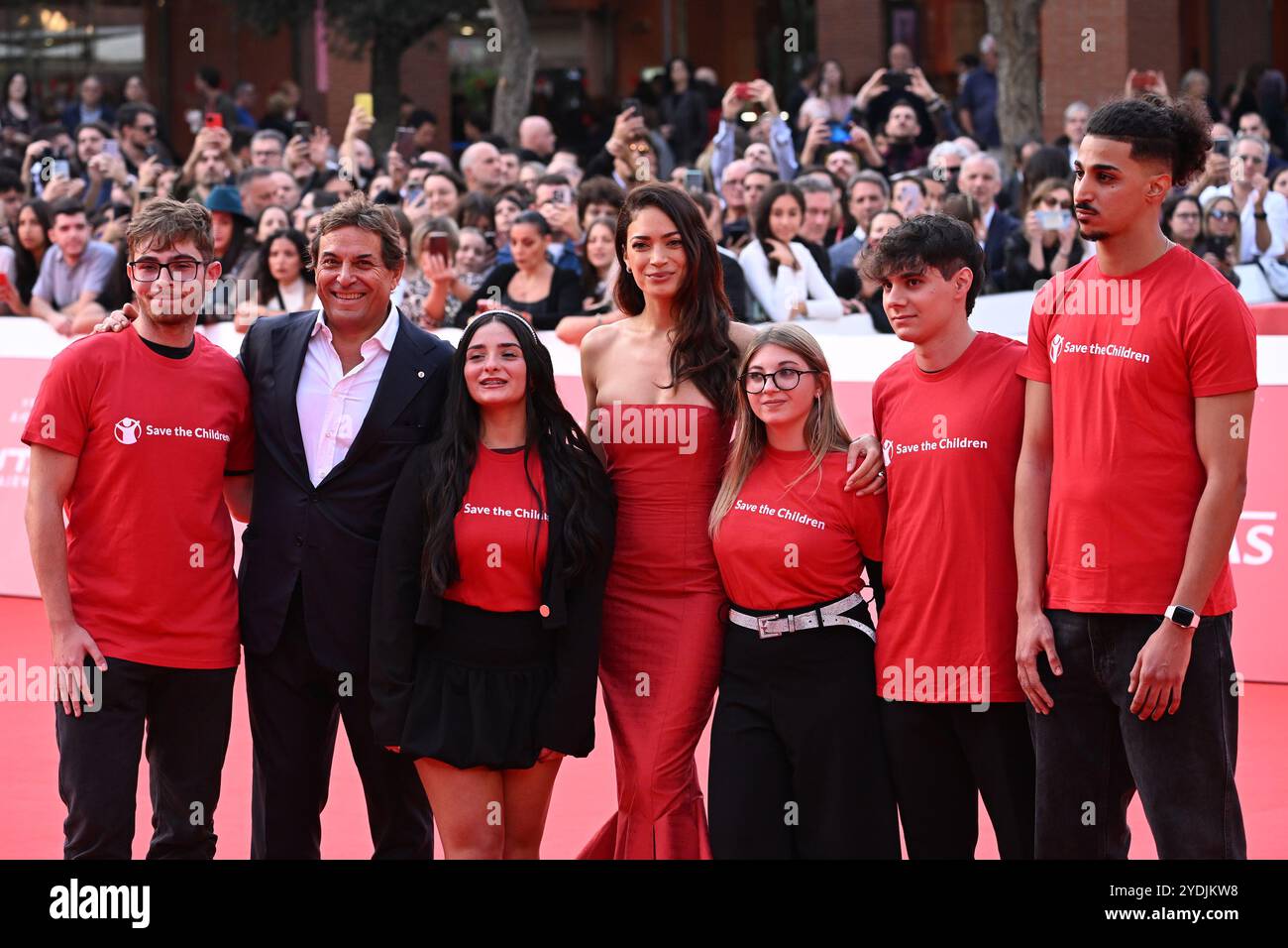 Roma, Latium. 26 octobre 2024. Elodie Di Patrizi lors du 19ème Festival du film de Rome à l'Auditorium Parco Della Musica le 26 octobre 2024 à Rome, Italie AllShotLive Credit : Sipa USA/Alamy Live News Banque D'Images