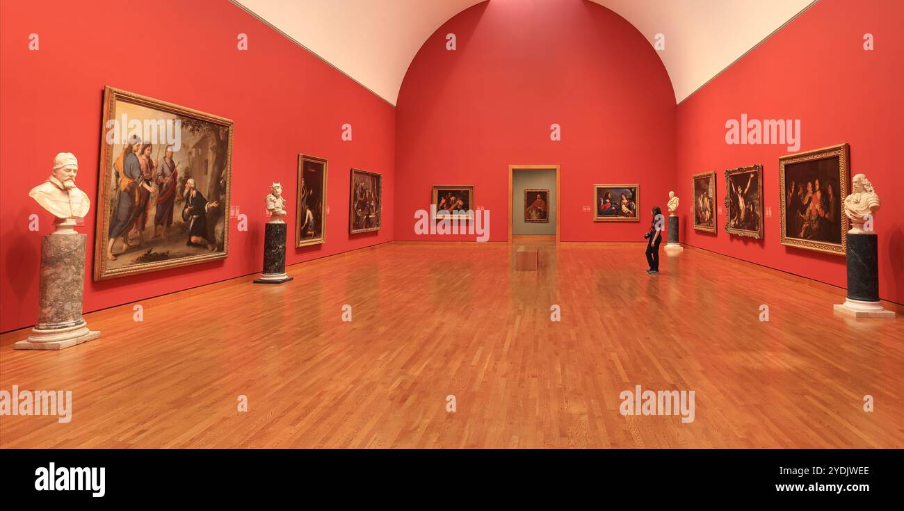 Musée des beaux-arts du Canada au centre-ville d'Ottawa, Ontario, Canada. Il s'agit de la première collection de beaux-arts du pays Banque D'Images