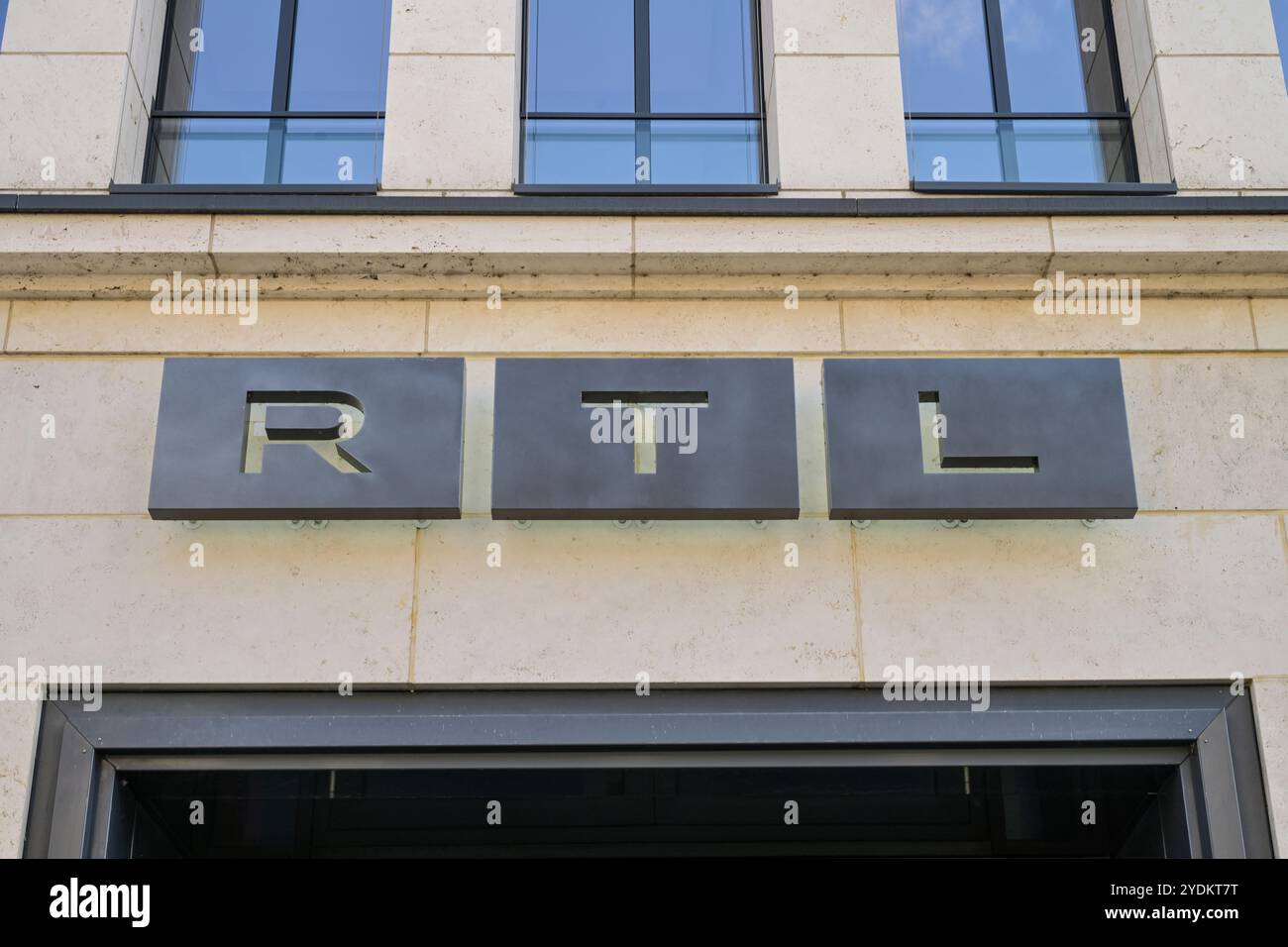 RTL Television, Behrenstraße, Mitte, Berlin, Deutschland Banque D'Images