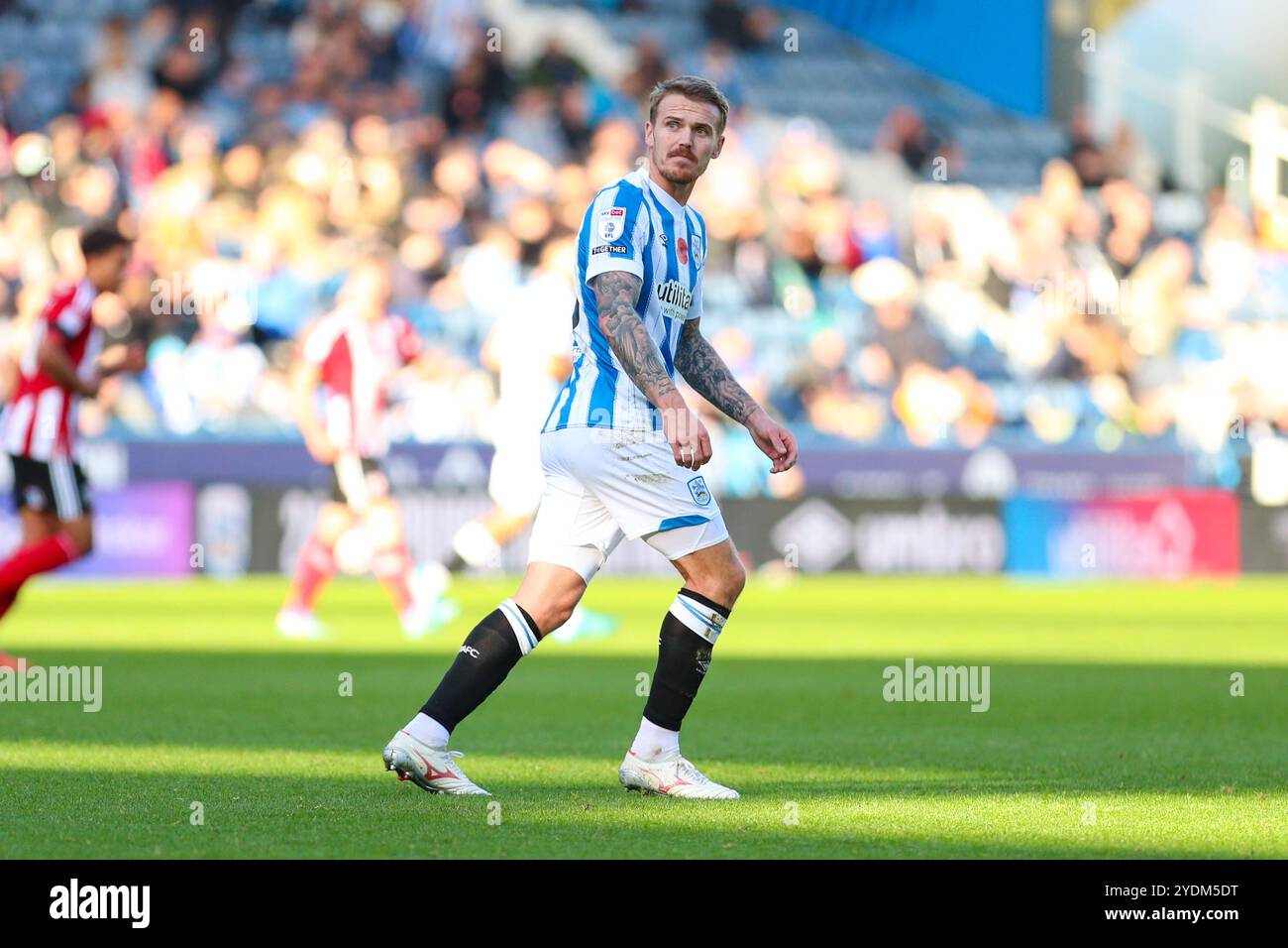 John Smith's Stadium, Huddersfield, Angleterre - 26 octobre 2024 Danny Ward (25) de Huddersfield Town - pendant le match Huddersfield Town v Exeter City, Sky Bet League One, 2024/25, John Smith's Stadium, Huddersfield, Angleterre - 26 octobre 2024 crédit : Mathew Marsden/WhiteRosePhotos/Alamy Live News Banque D'Images