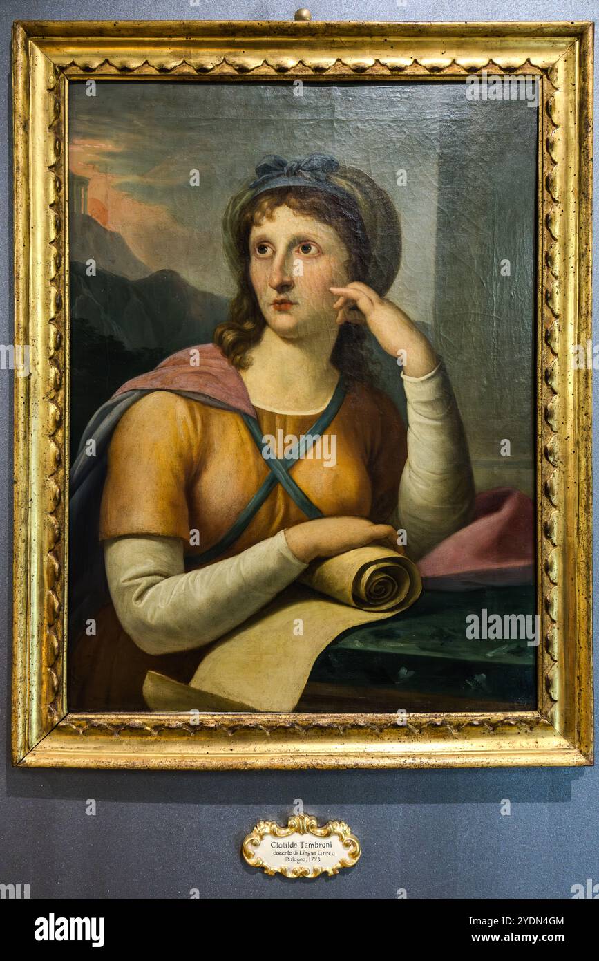 Piazza Antonio Scaravilli, Bologne, Emilie-Romagne, Italie Banque D'Images