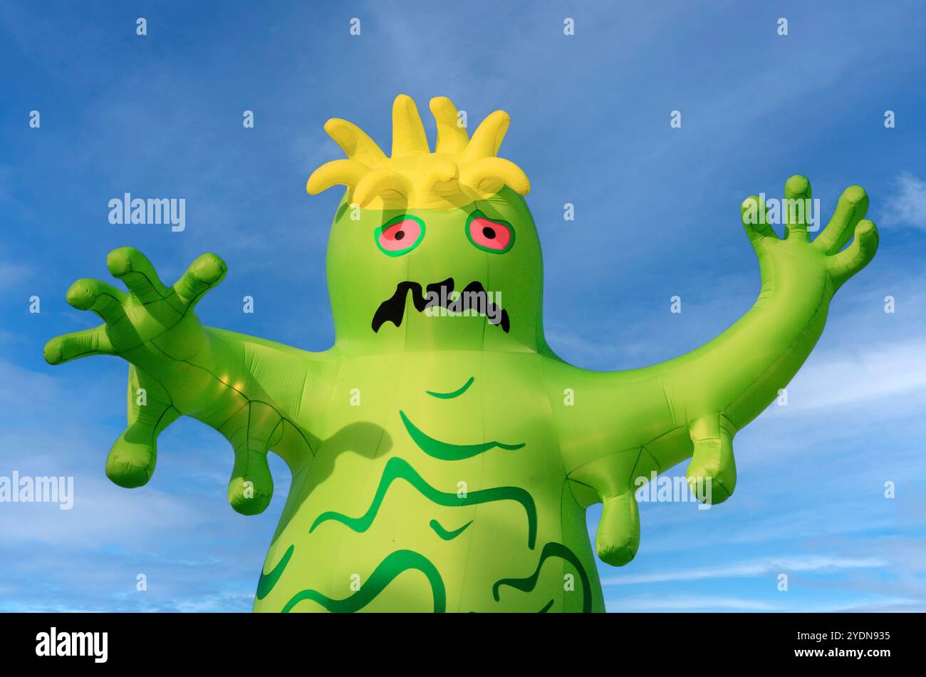 Horrible Harvey. Halloween dans la ville 2024. Banque D'Images