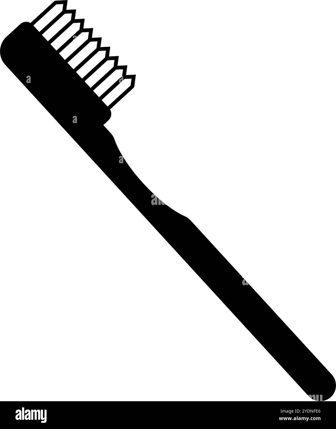 Icône de brosse à dents. Icône de brossage des dents. Vecteur modifiable. Illustration de Vecteur