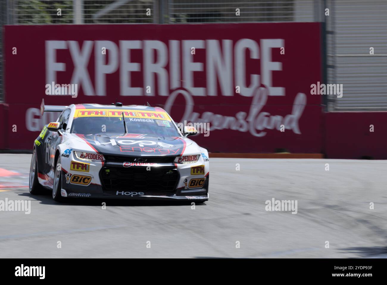 Gold Coast, Australie, 27 octobre 2024. Brodie Kostecki conduisant pour Erebus Motorsport Chevrolet Camaro lors du Boost Mobile Gold Coast 500 Queensland 2024 à Surfers Paradise, le 27 octobre 2024 à Gold Coast, Queensland Australie. Crédit : Ivan Glavas/Speed Media/Alamy Live News Banque D'Images