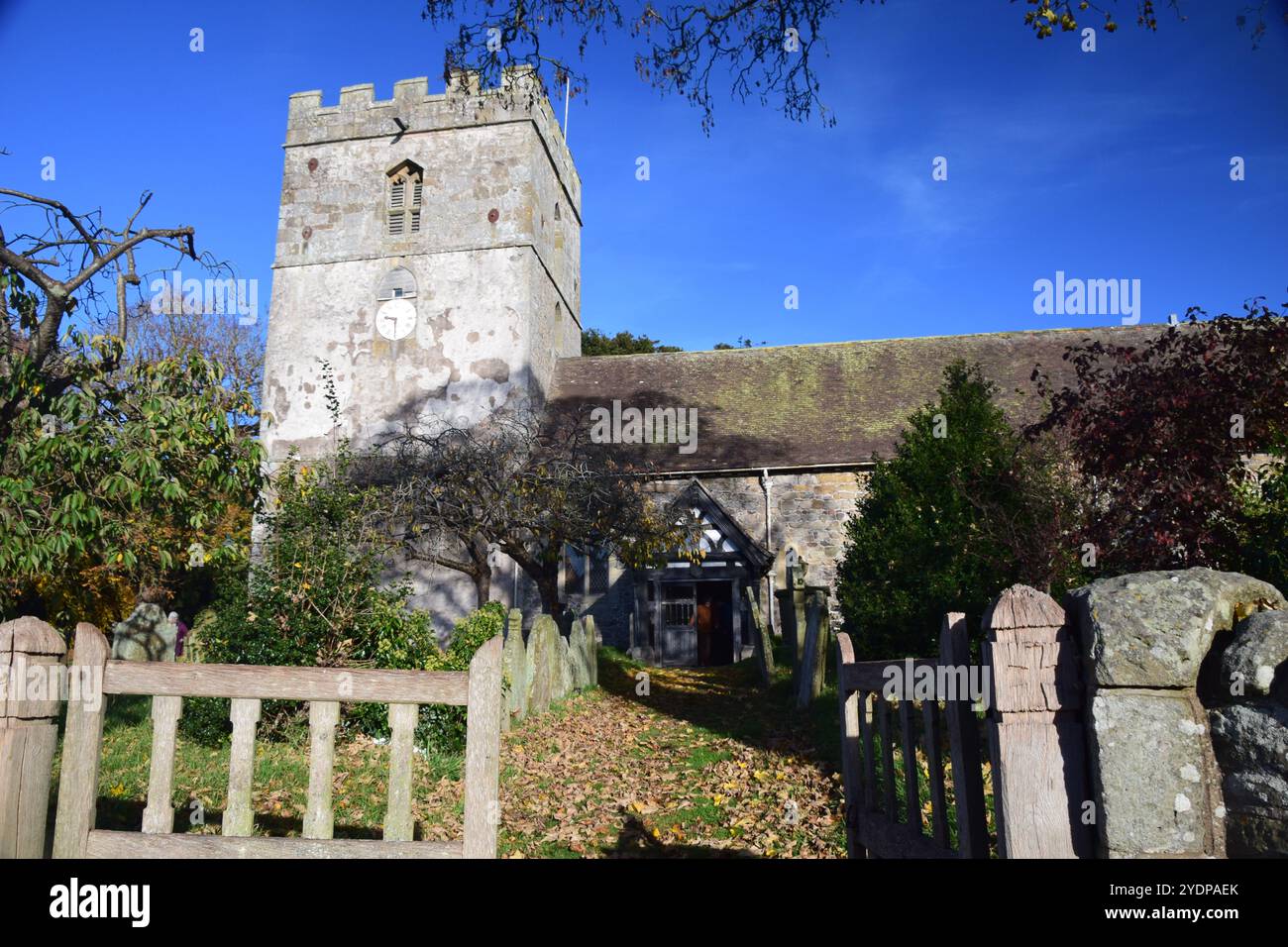 Église du village de Cardington, St James Banque D'Images