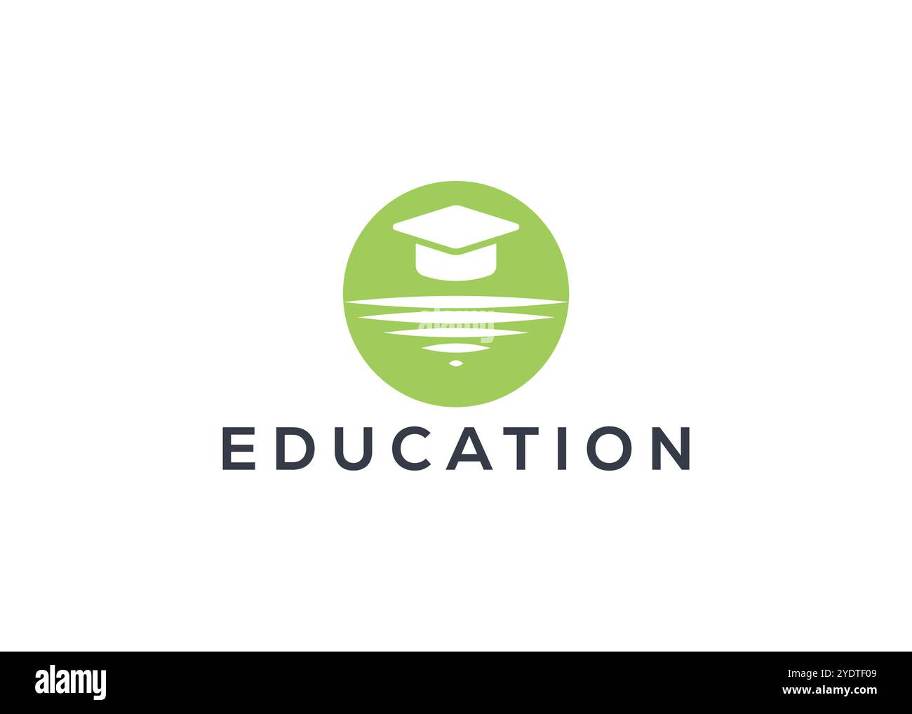 Logo Education. Logo d'apprentissage de style moderne Illustration de Vecteur