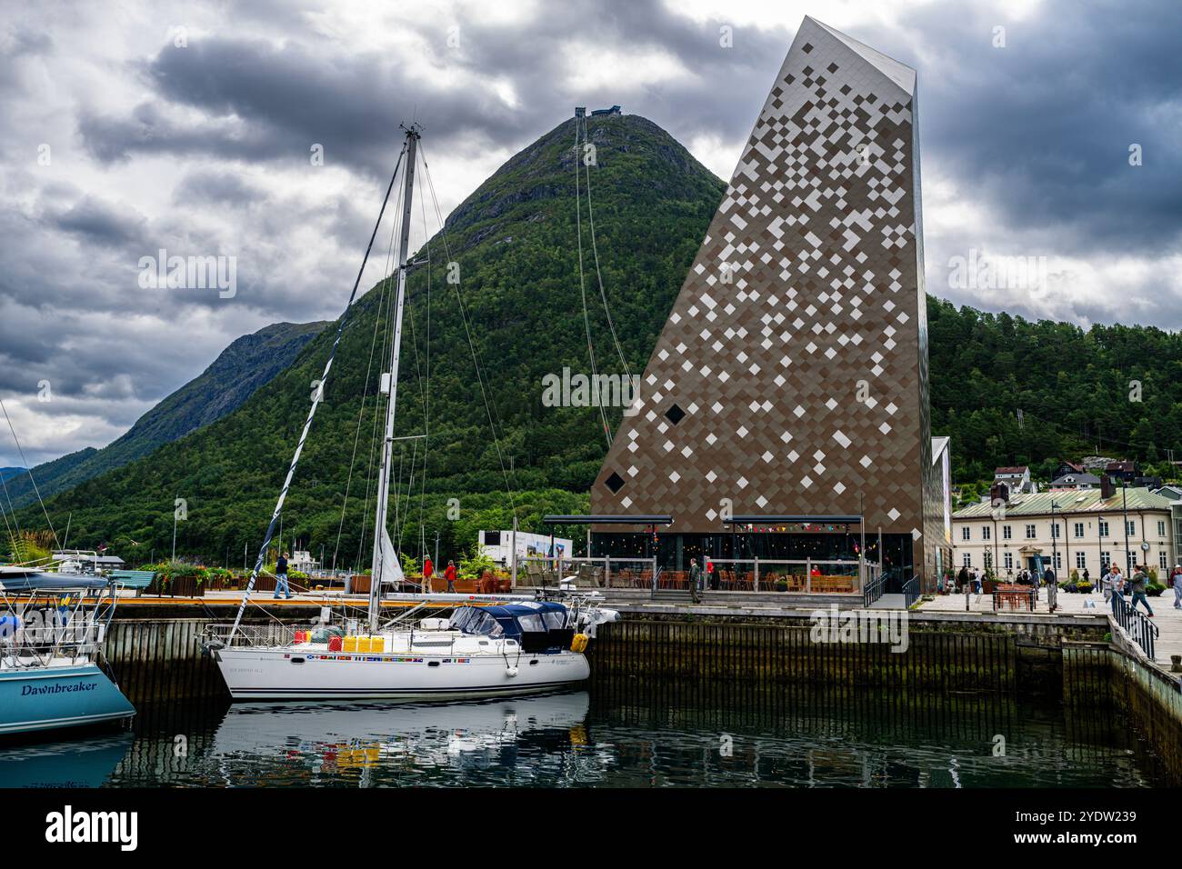 Andalsnes, more og Romsdal, Norvège, Scandinavie, Europe Banque D'Images