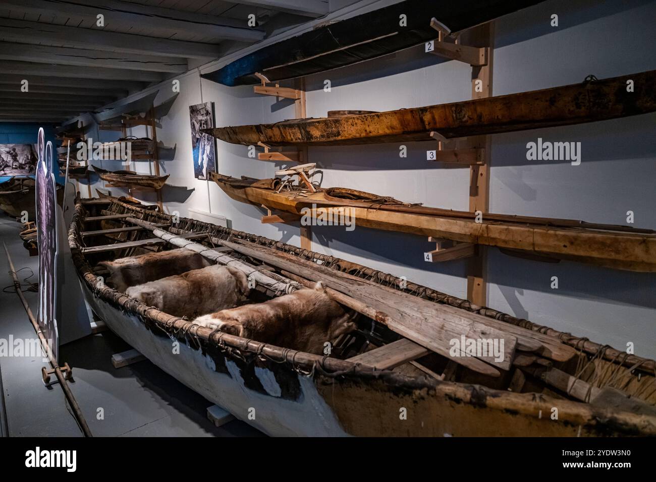 Musée national du Groenland, Nuuk, capitale du Groenland, Danemark, régions polaires Banque D'Images