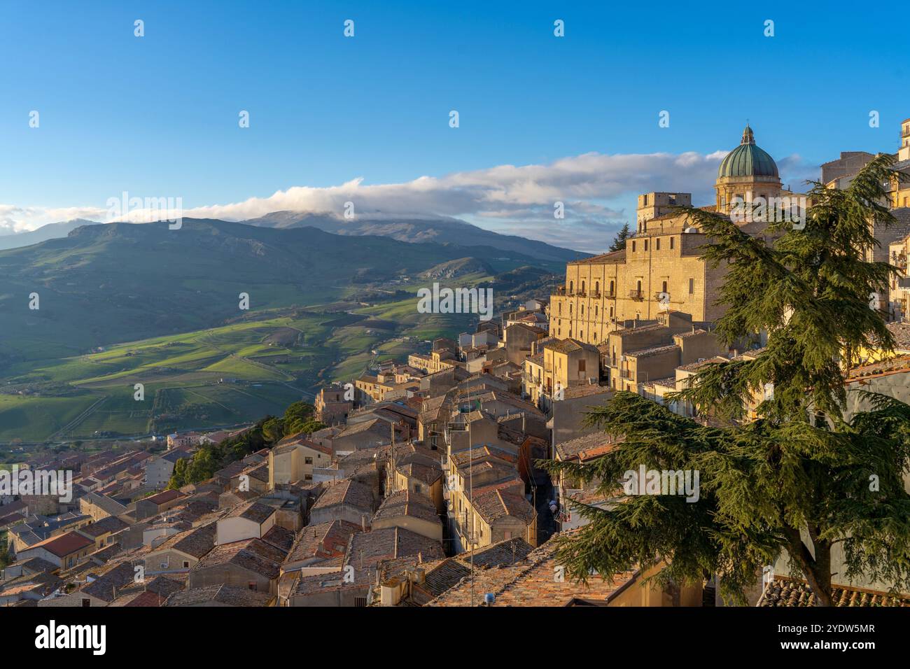 Gangi, Palerme, Sicile, Italie, Méditerranée, Europe Banque D'Images