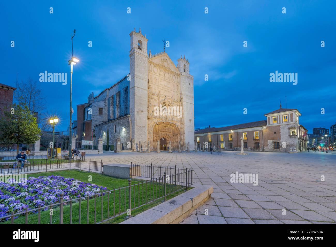 Eglise Paul, Valladolid, Castille-et-Léon, Espagne, Europe Banque D'Images