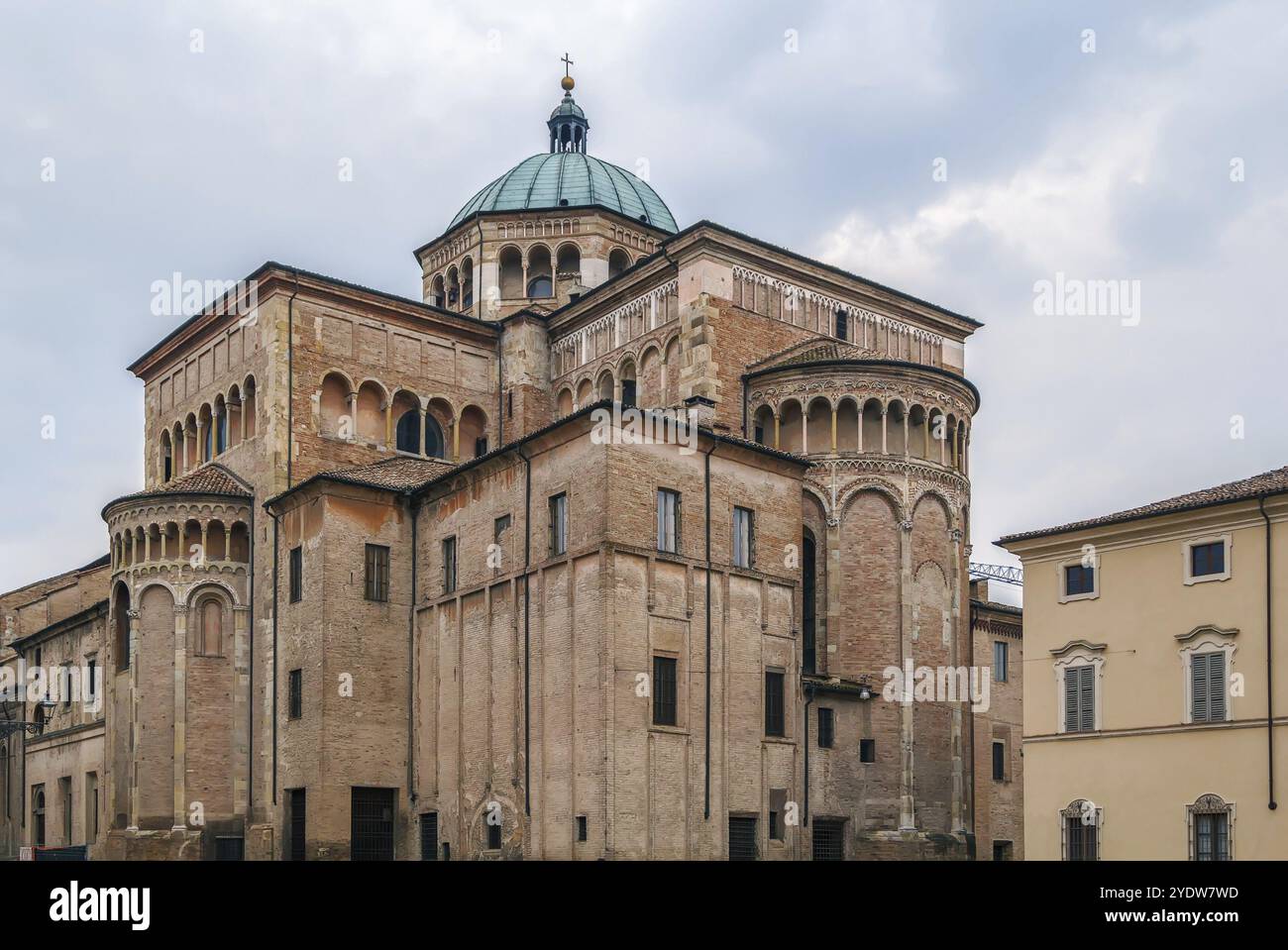 La cathédrale de Parme (Duomo) est une église cathédrale de Parme, en Émilie-Romagne, en Italie, en Europe Banque D'Images