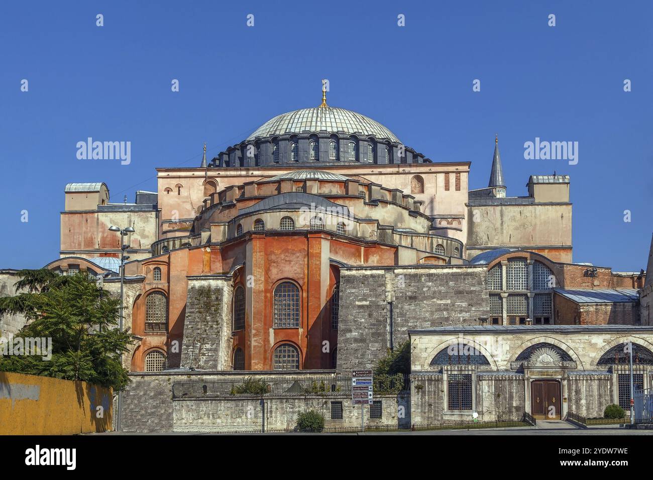 Sainte-Sophie est une ancienne basilique patriarcale orthodoxe, plus tard une mosquée, et maintenant un musée à Istanbul, en Turquie, en Asie Banque D'Images