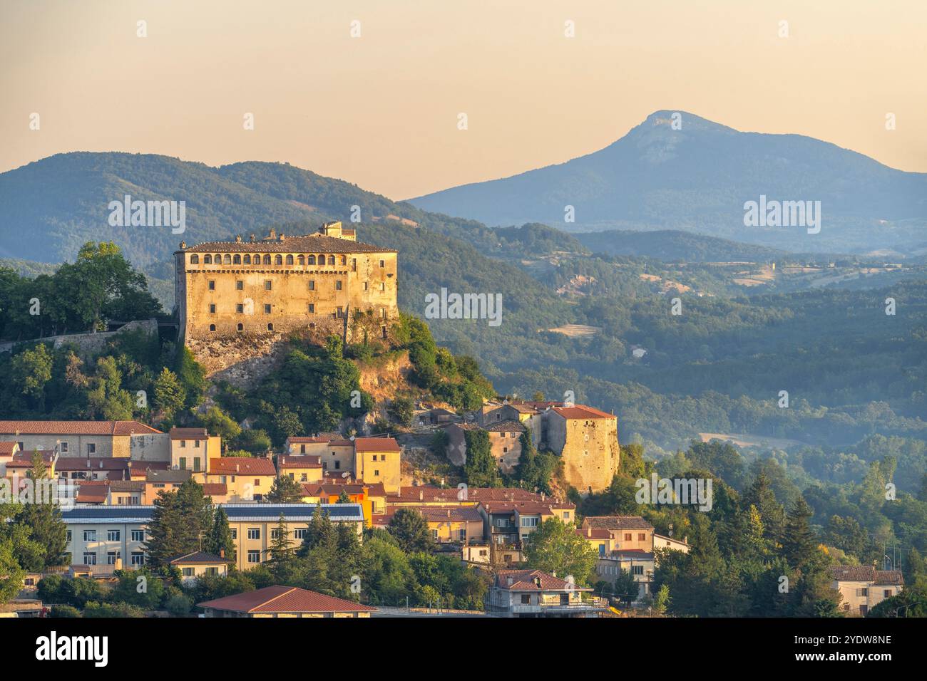 Pescolanciano, Isernia, Molise, Italie, Europe Banque D'Images